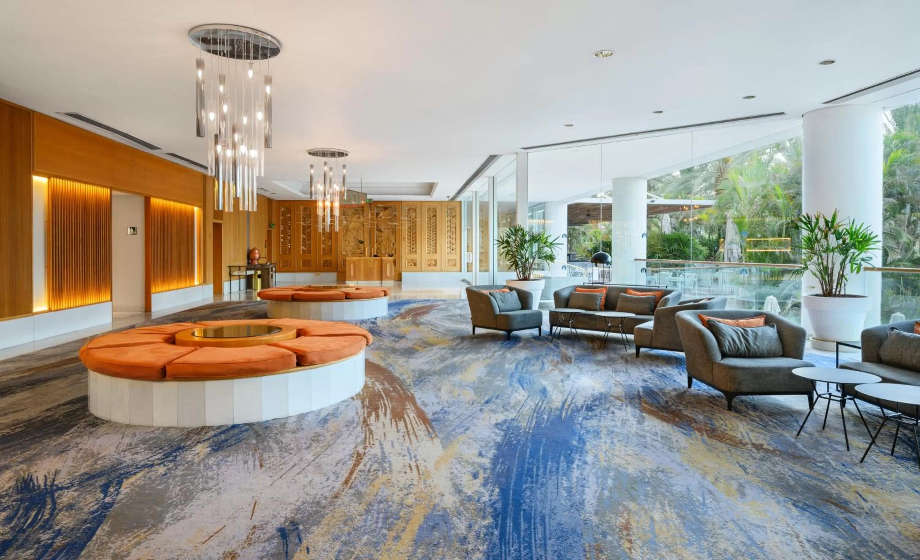 Seating area in Royal Beach Eilat by Isrotel Exclusive