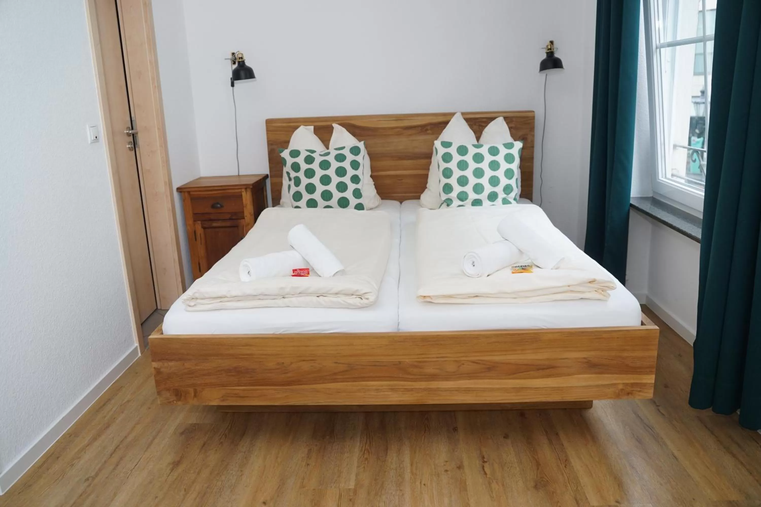 Bed in BrauHotel Bonn