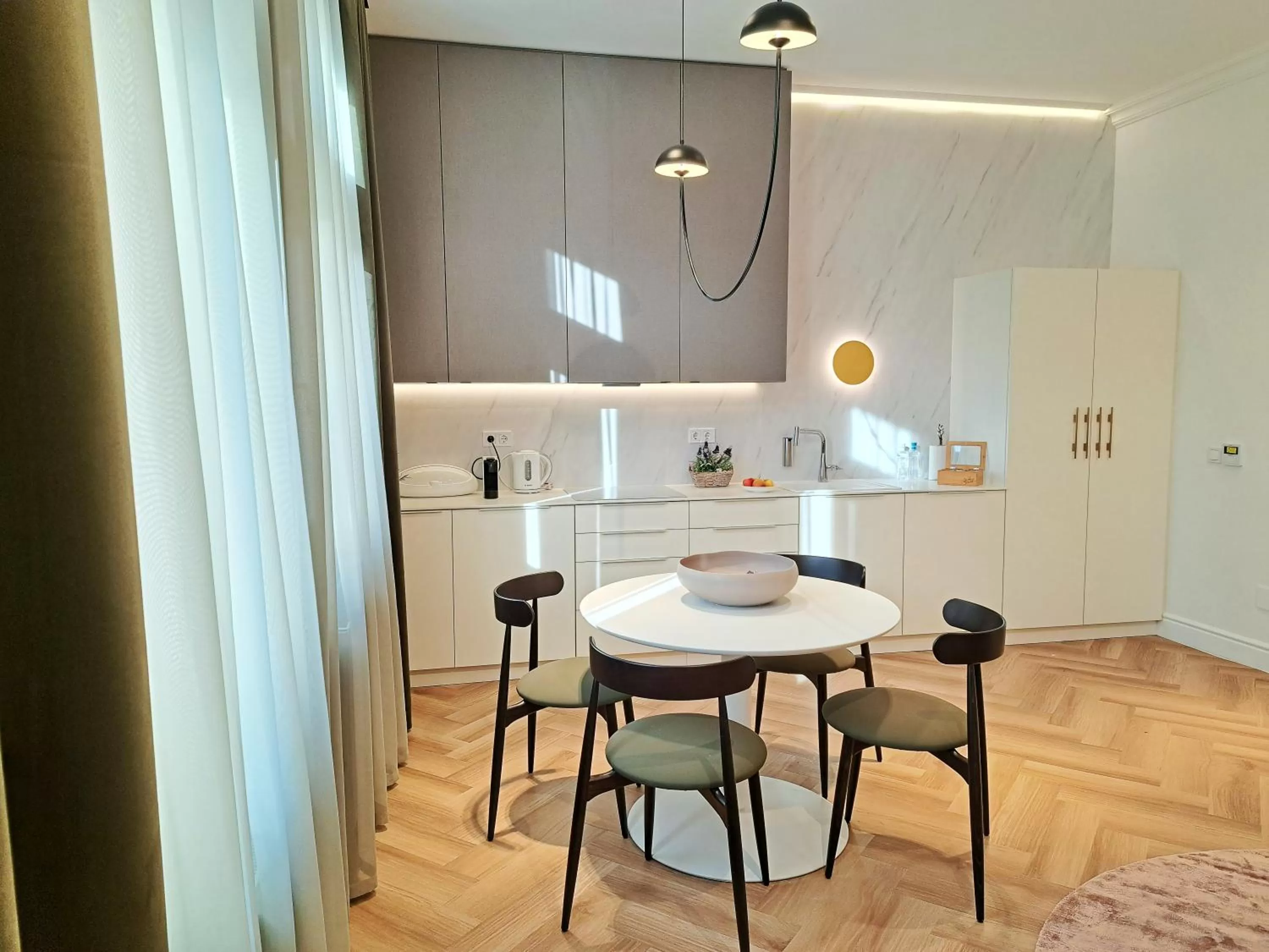 Kitchen or kitchenette in Hotel Domus Collis
