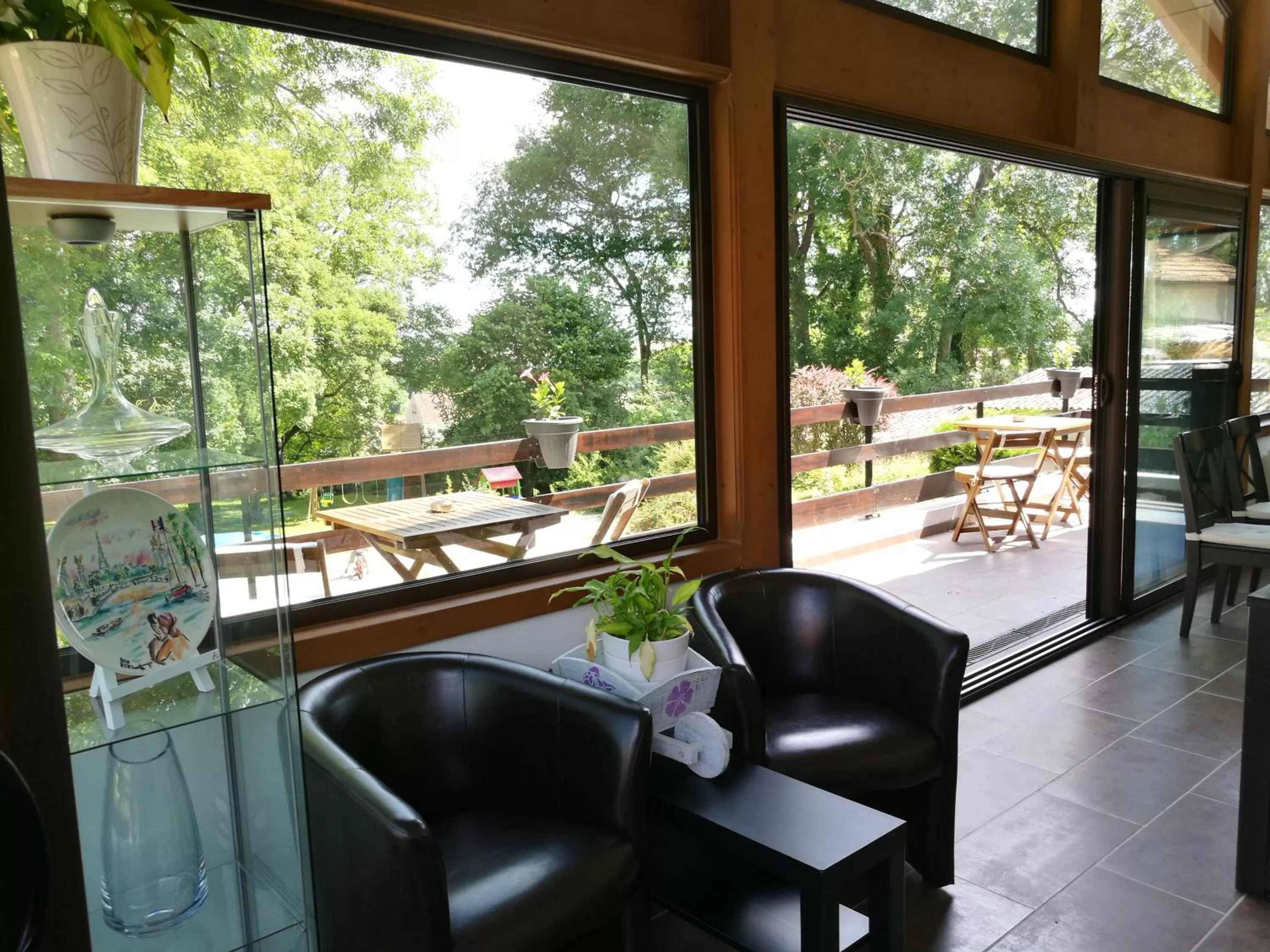 Living room in La Rose des Vents