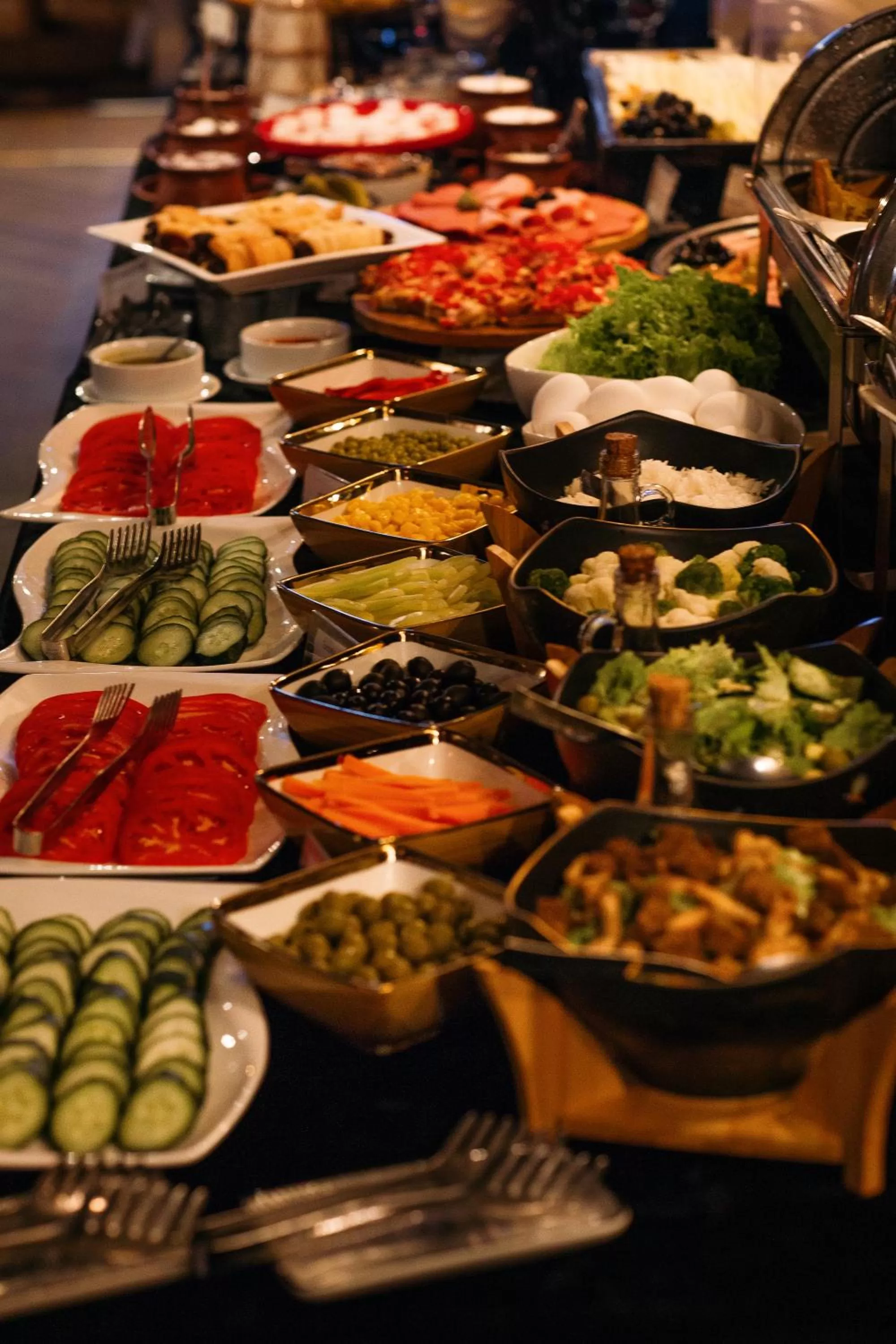 Buffet breakfast in Urban Park Hotels