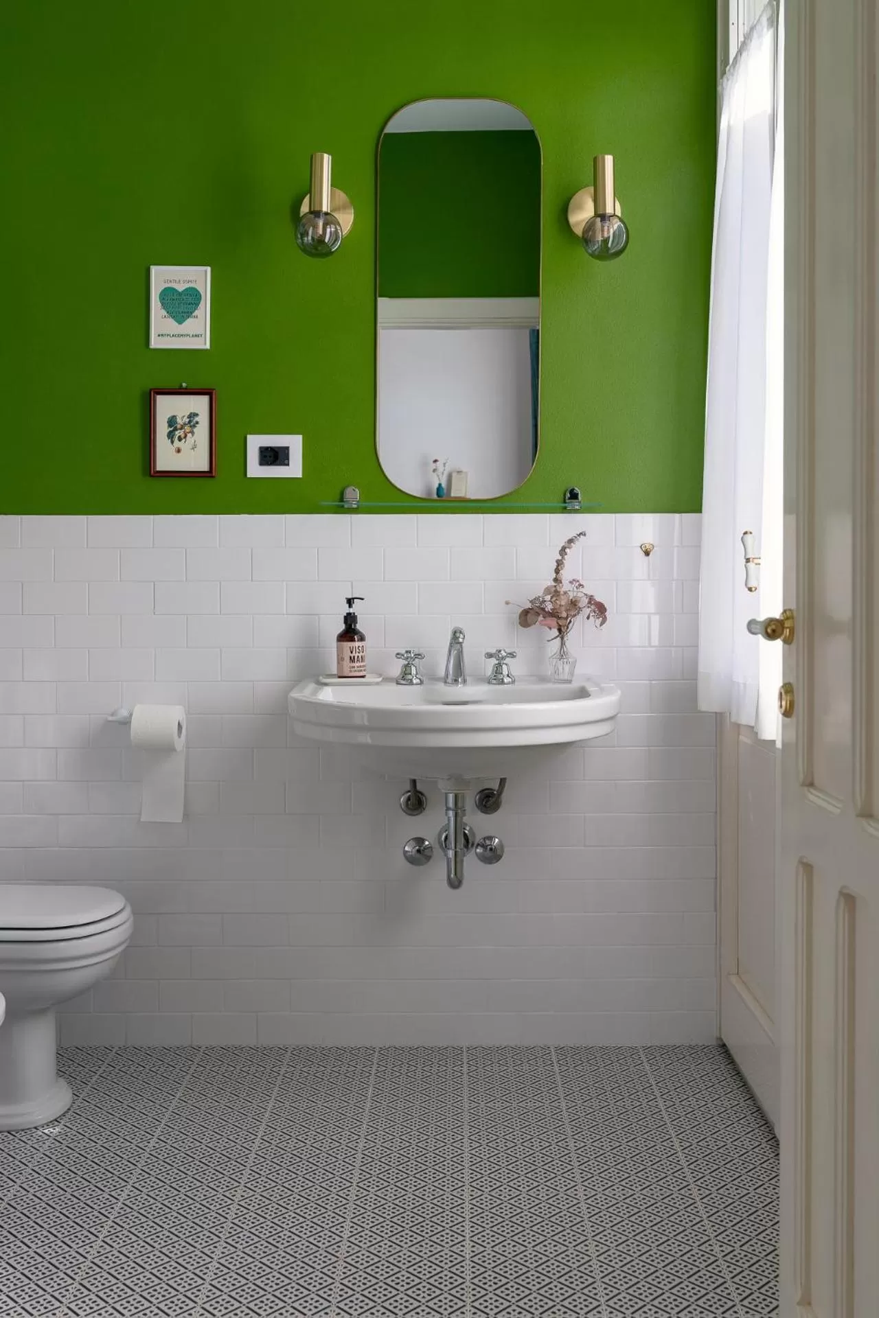 Toilet in B&B Villa Ebe