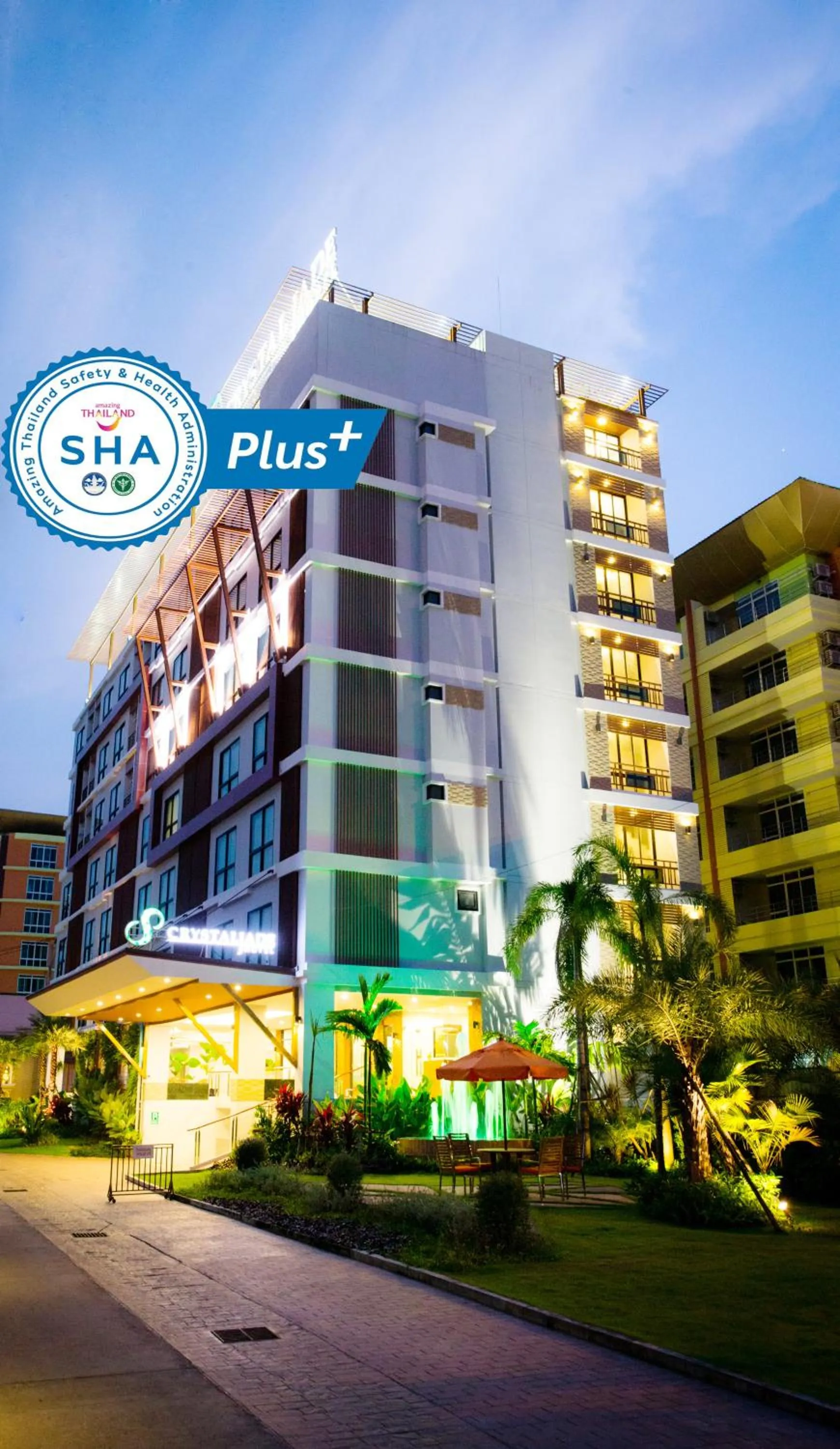 Property building in Crystal Jade Hotel