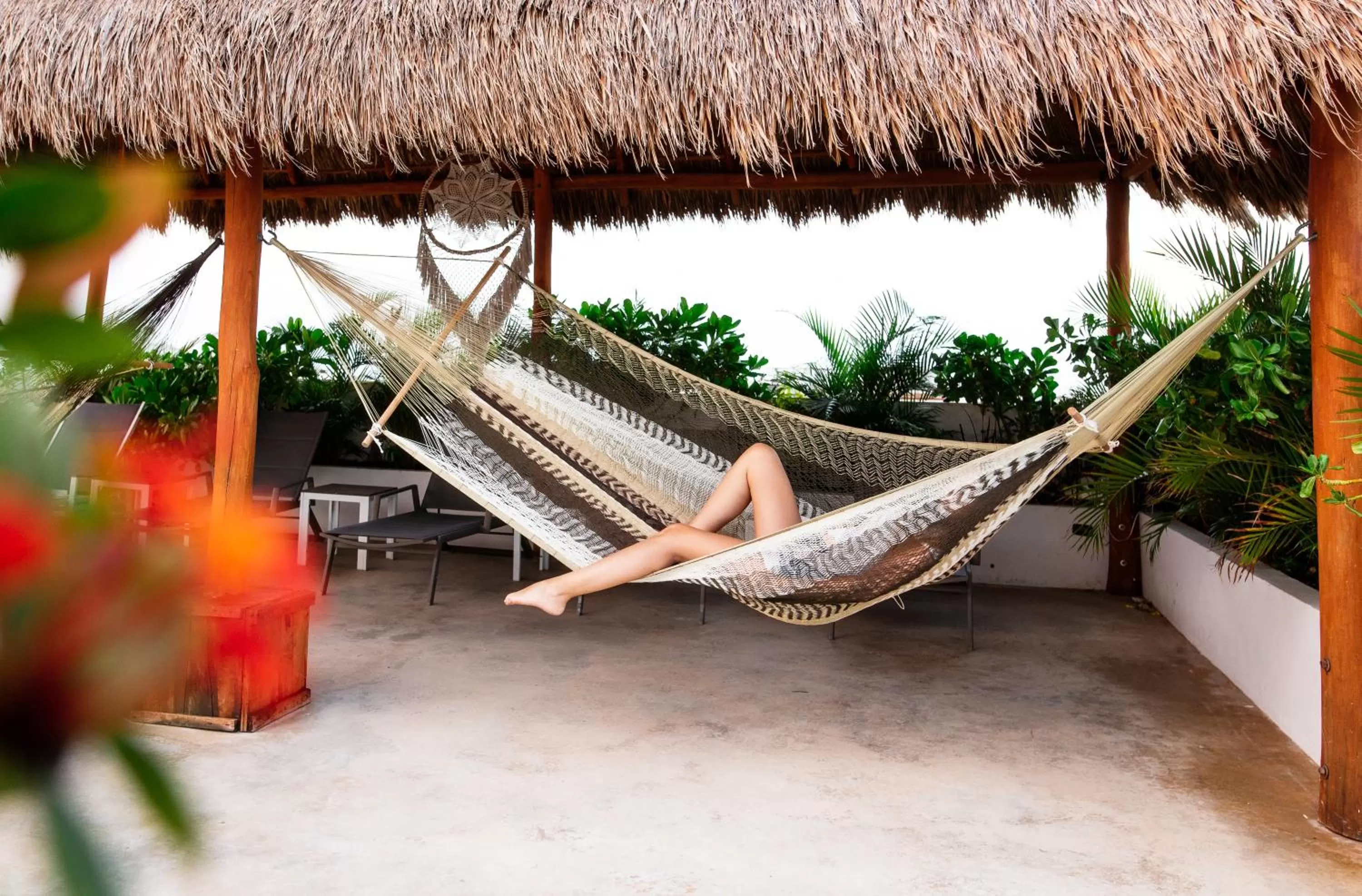 Decorative detail in Hotel 52 Playa del Carmen