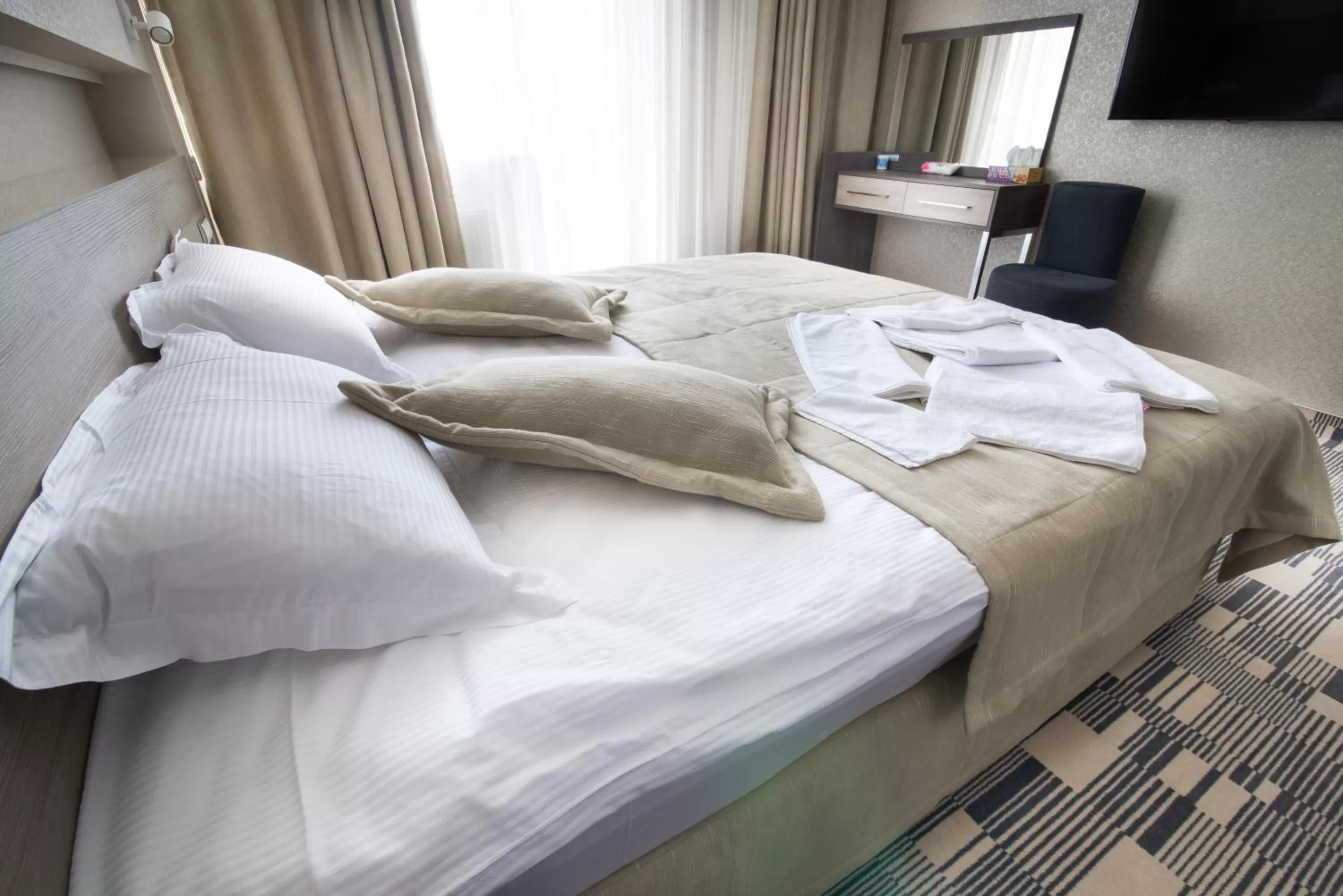 Bed in 12th Floor Apartments