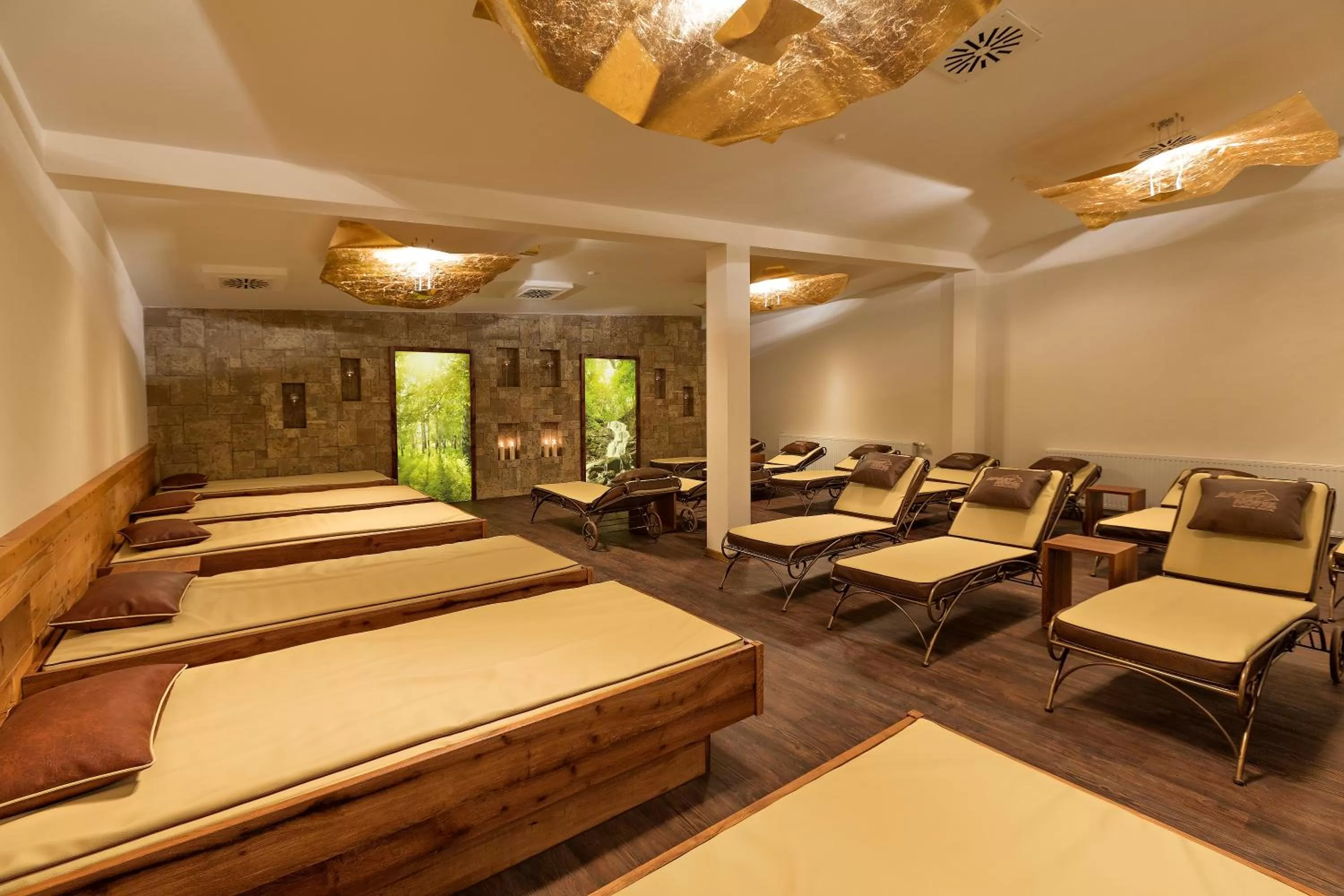 Spa and wellness centre/facilities in Aparthotel Kleinwalsertal