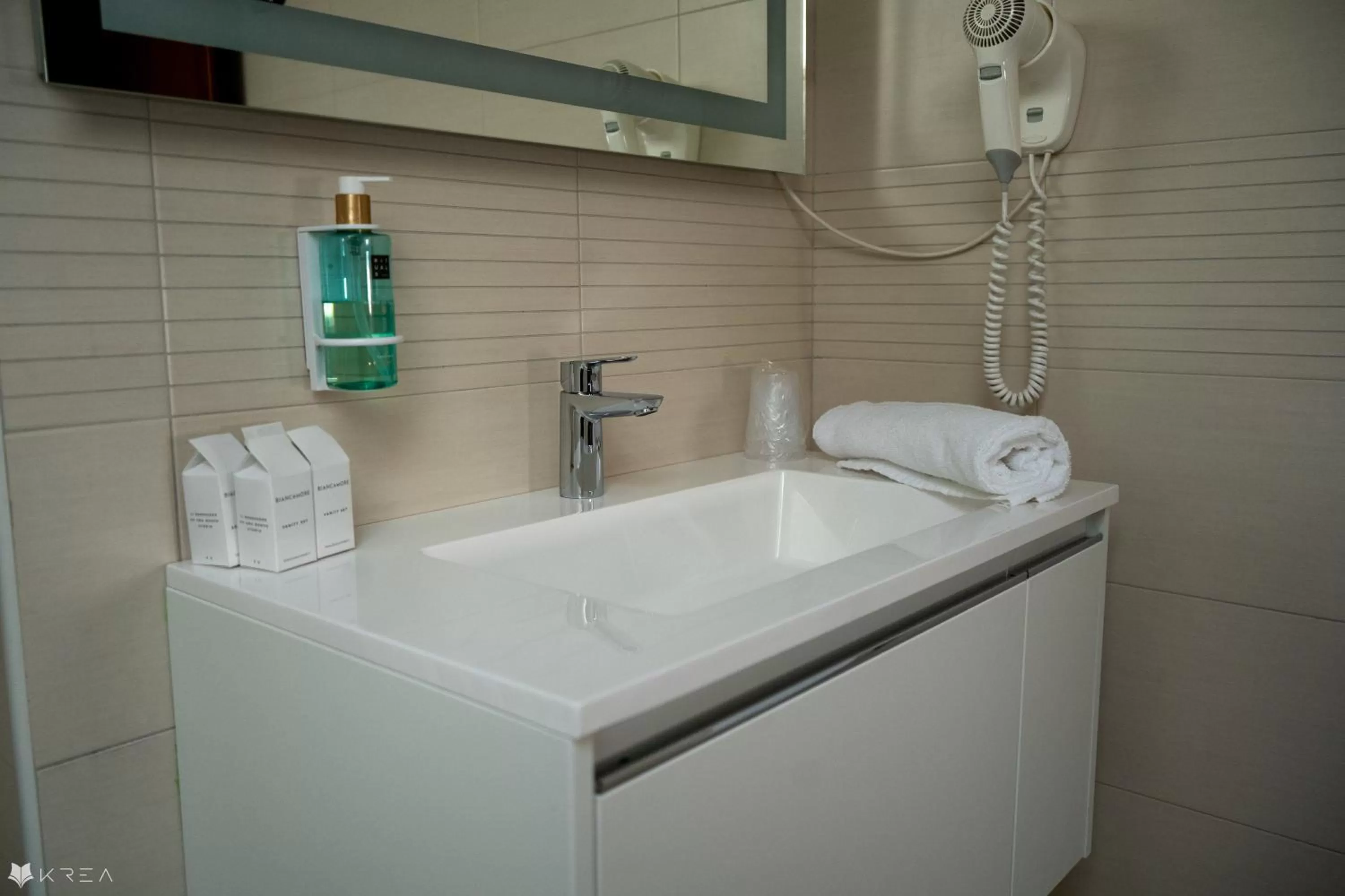 Shower in Casa Valcellina Hotel Ristorante