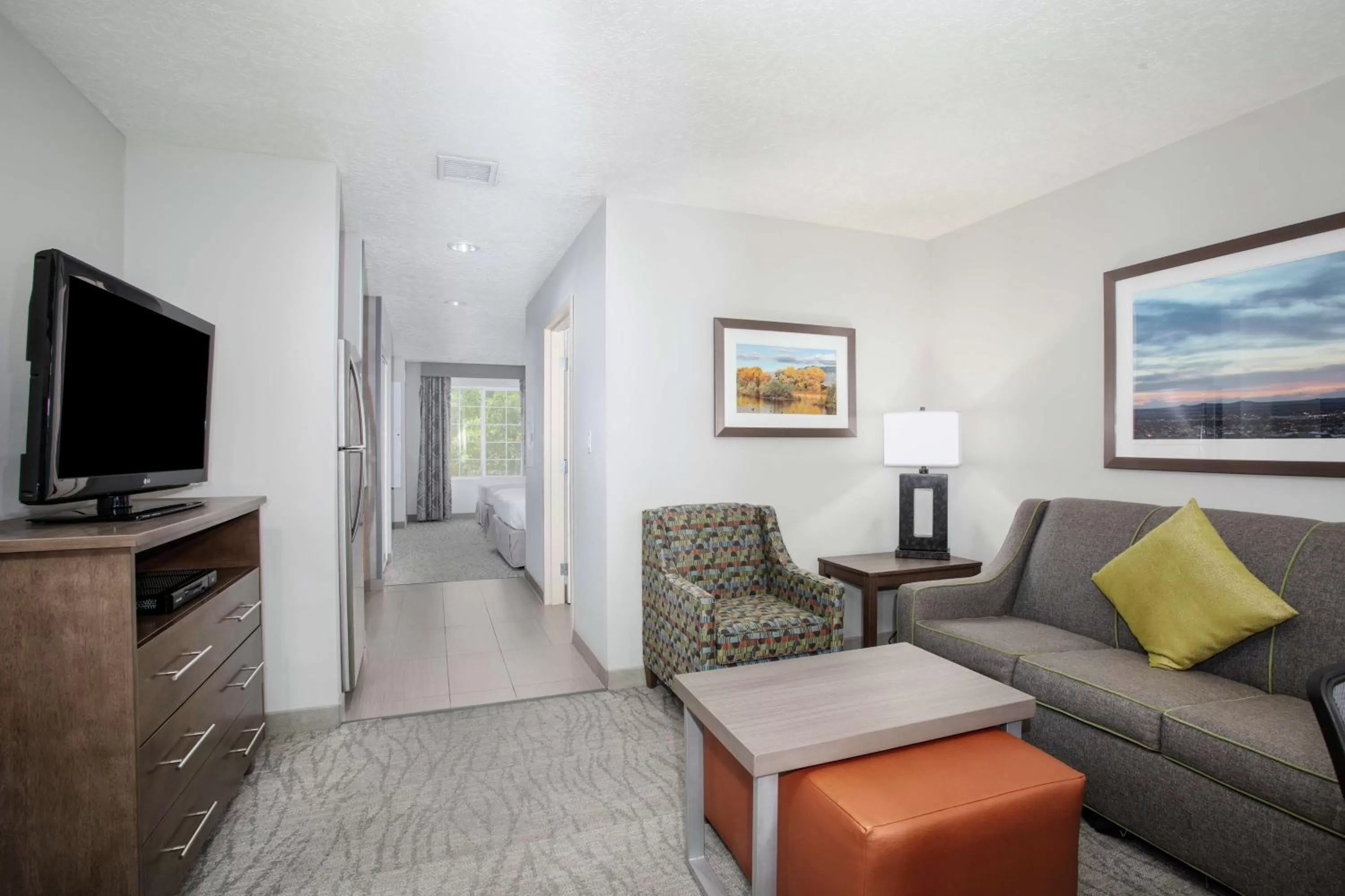 Bedroom in Homewood Suites by Hilton Albuquerque-Journal Center