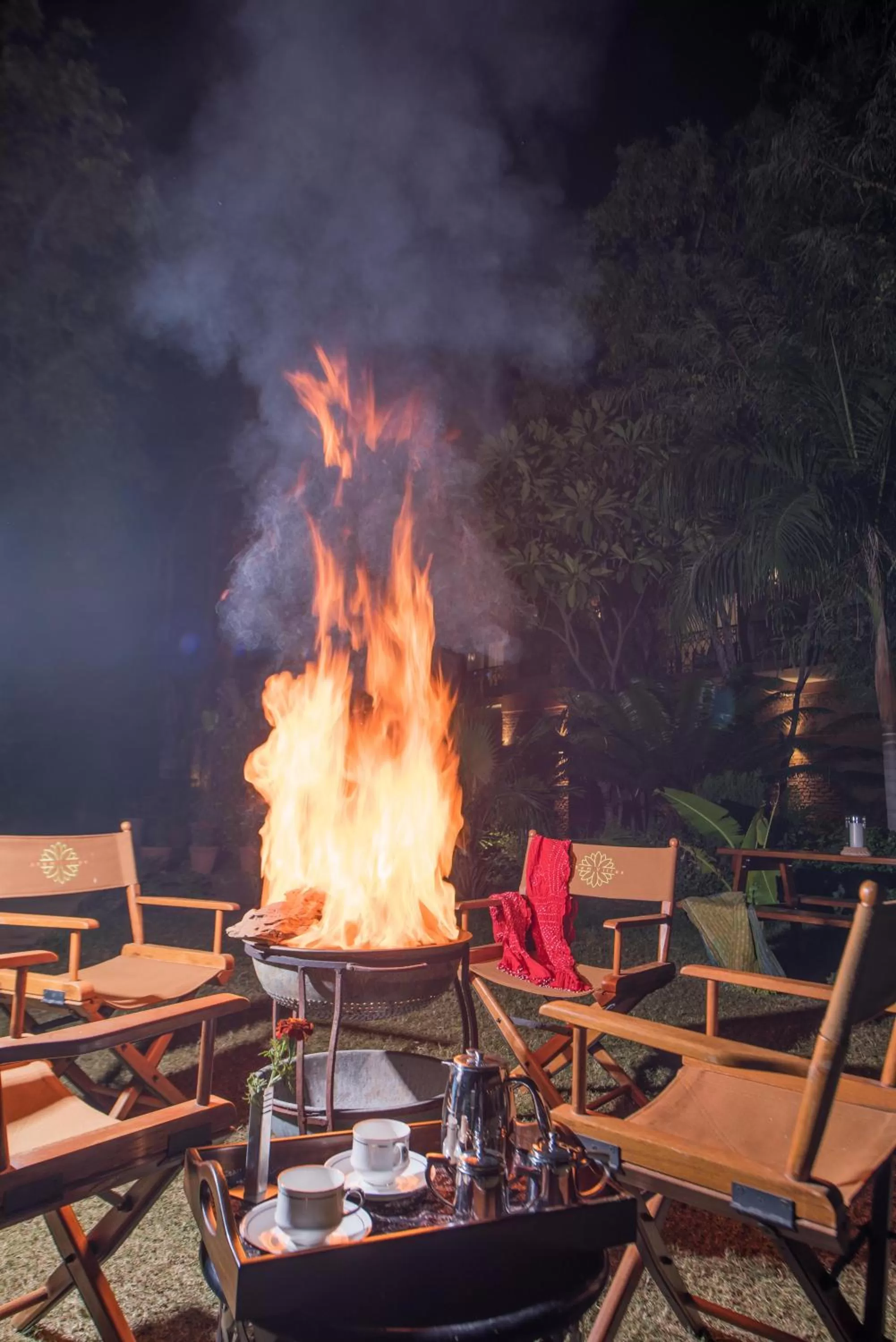 Garden in Fateh's Retreat, Homestay