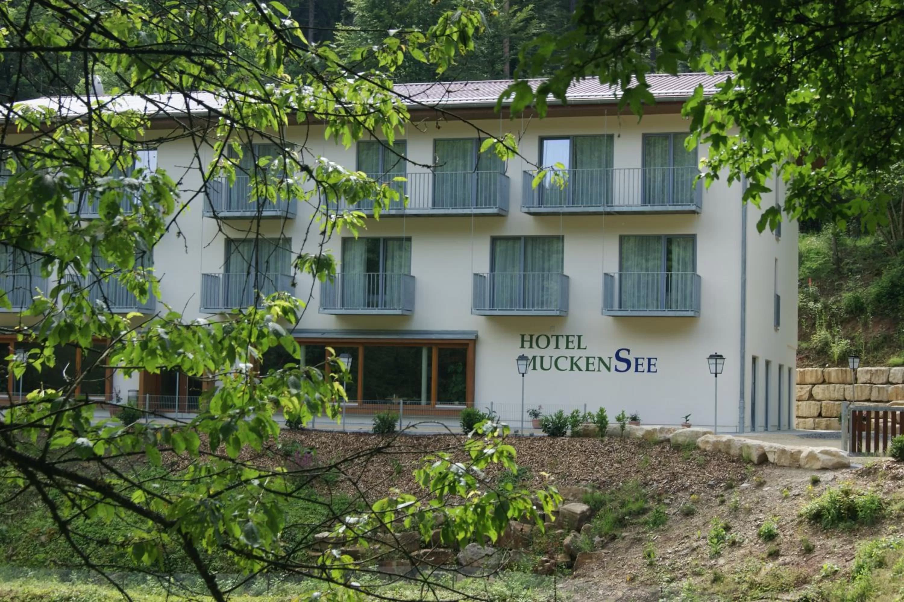 Facade/entrance in Hotel Restaurant Muckensee