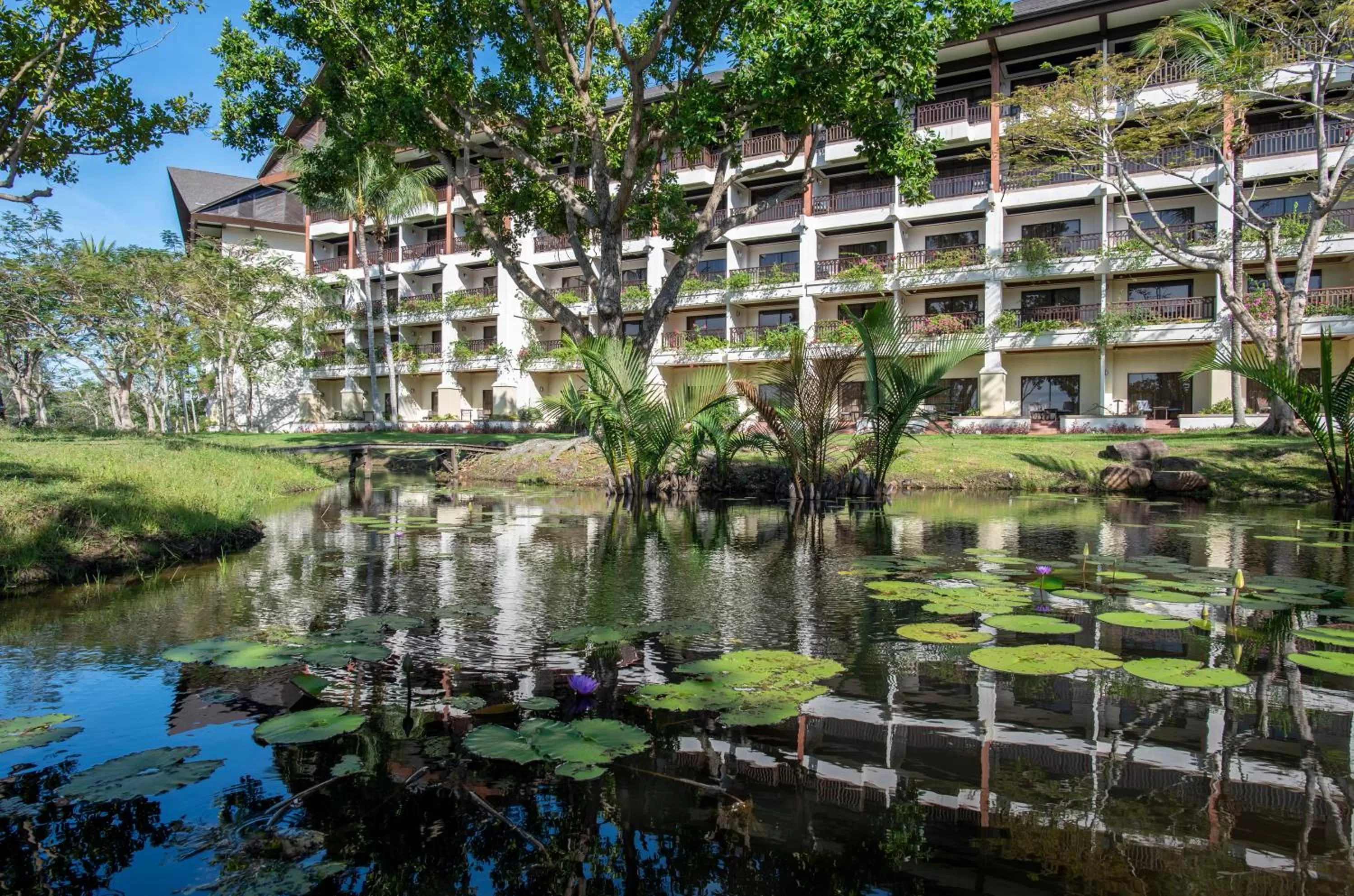 Property building in Nexus Resort & Spa Karambunai