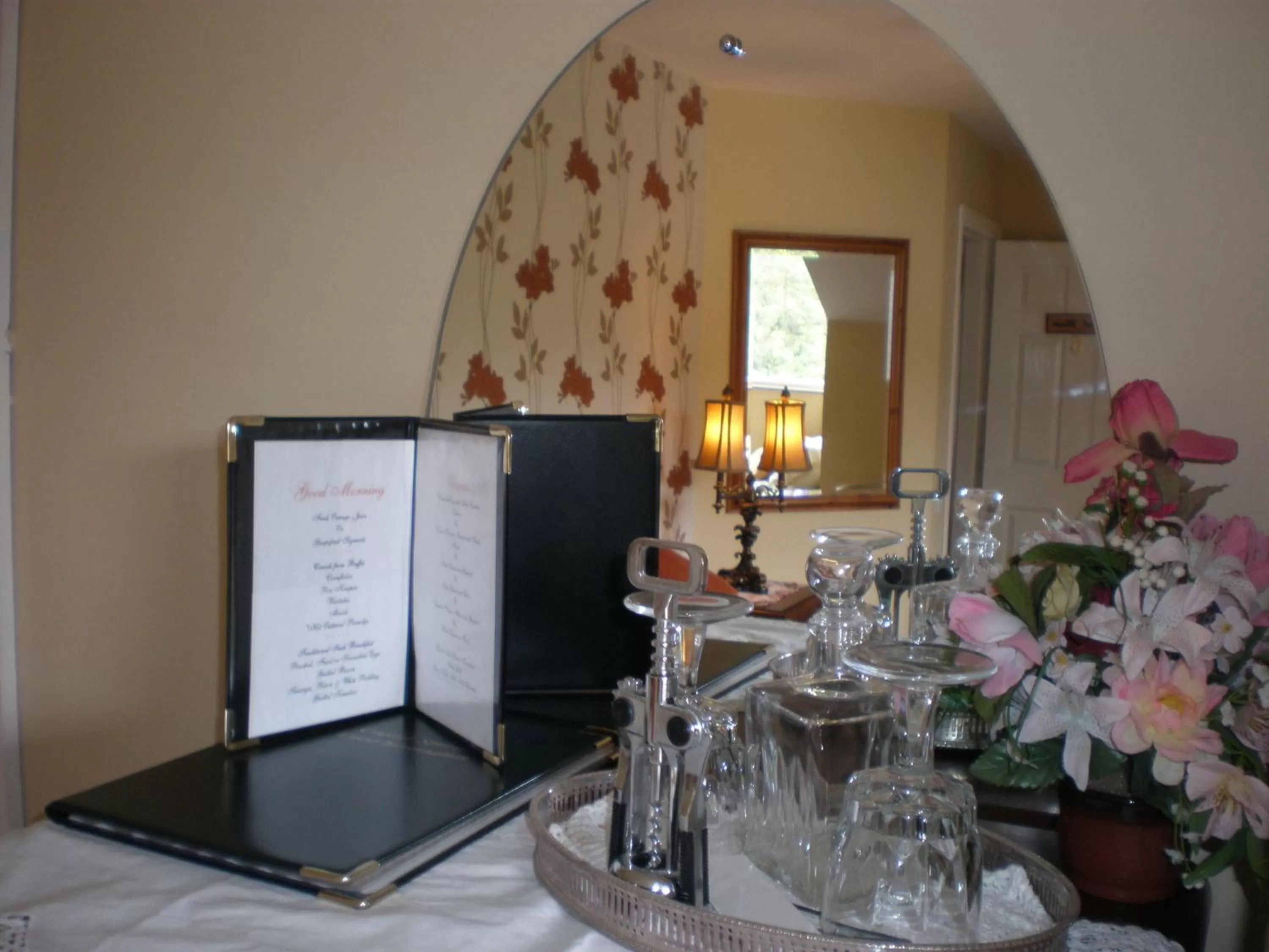 Restaurant/places to eat in Crystal Springs B&B