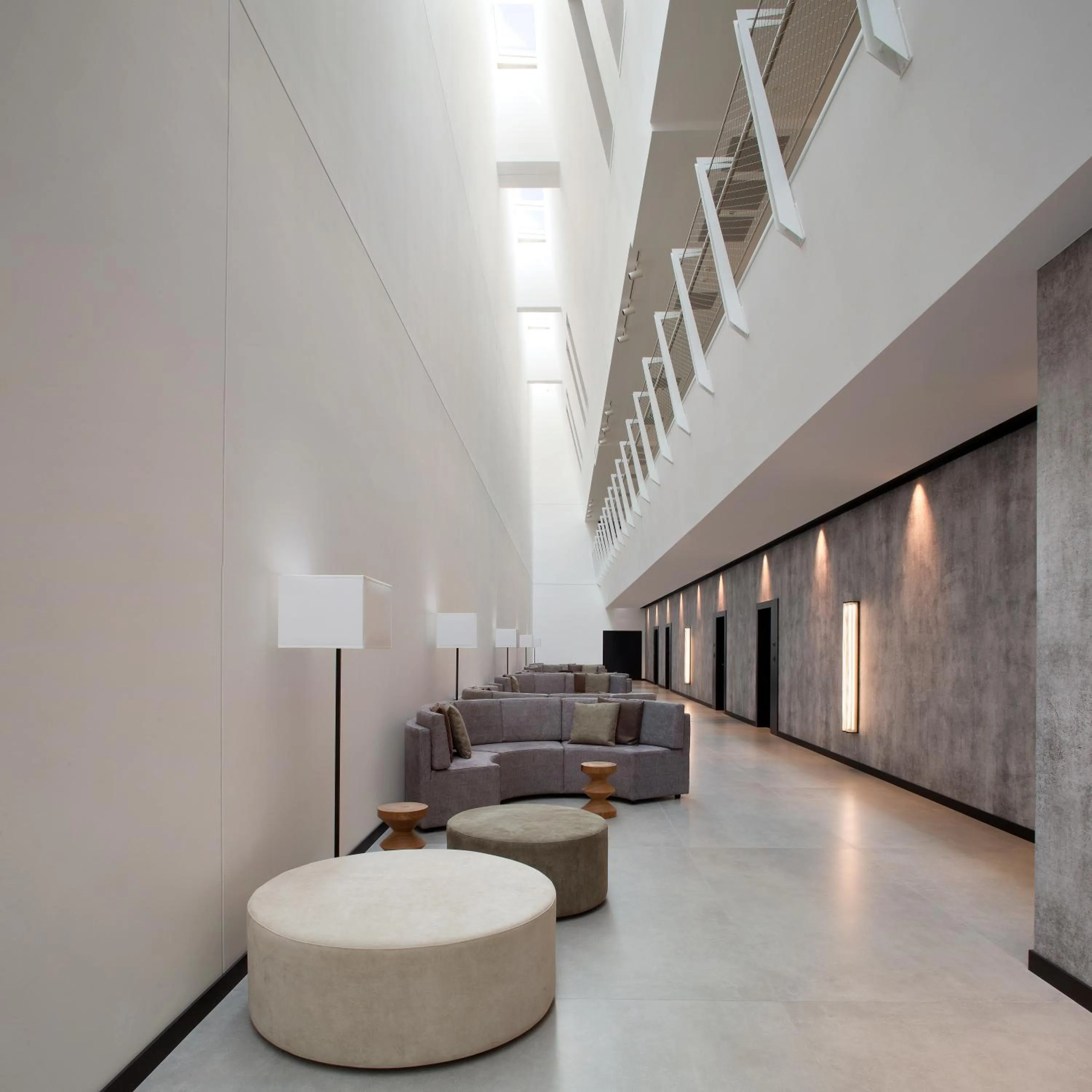 Seating area in J Hotel