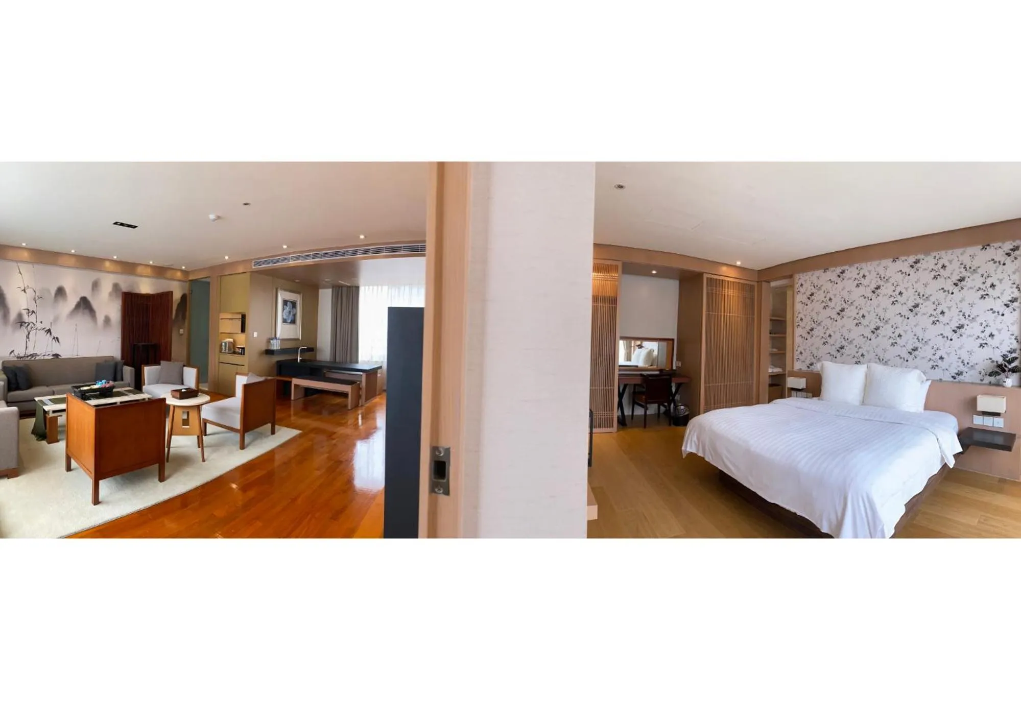 Bed in Beitou Sweet Me Hot Spring Resort