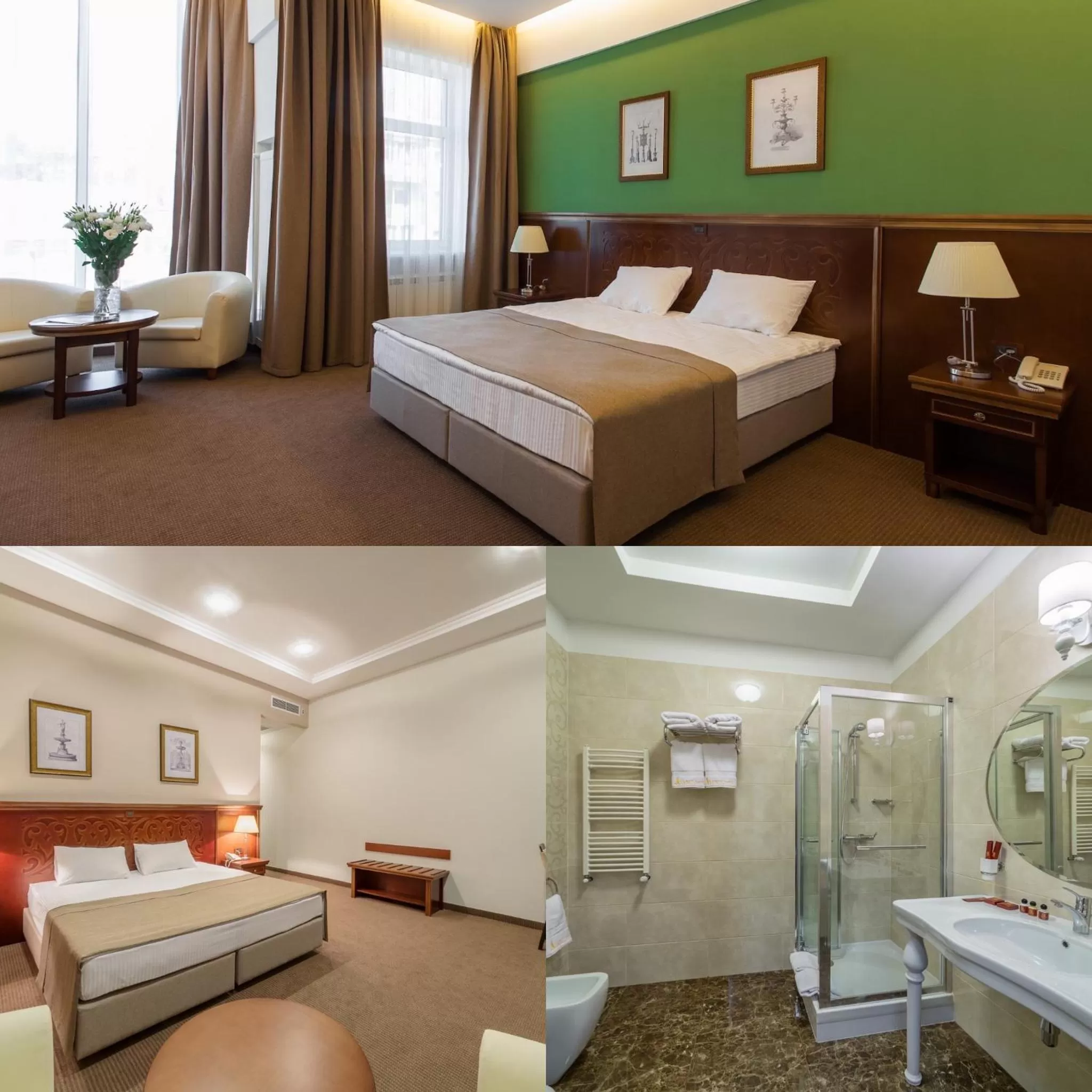 Bed in Alarus Luxe Hotel