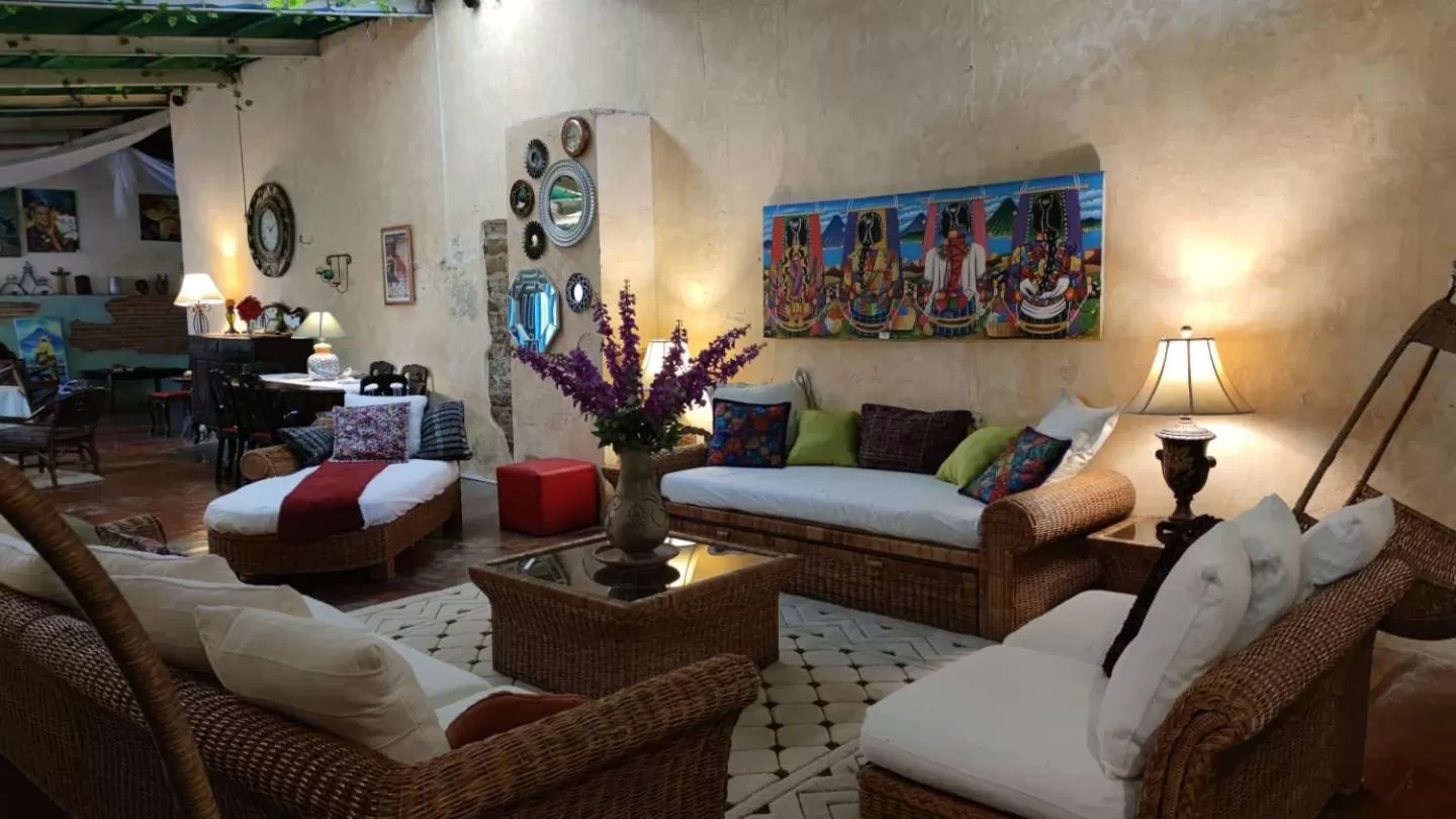 Seating Area in Hotel Palacio Chico 1948