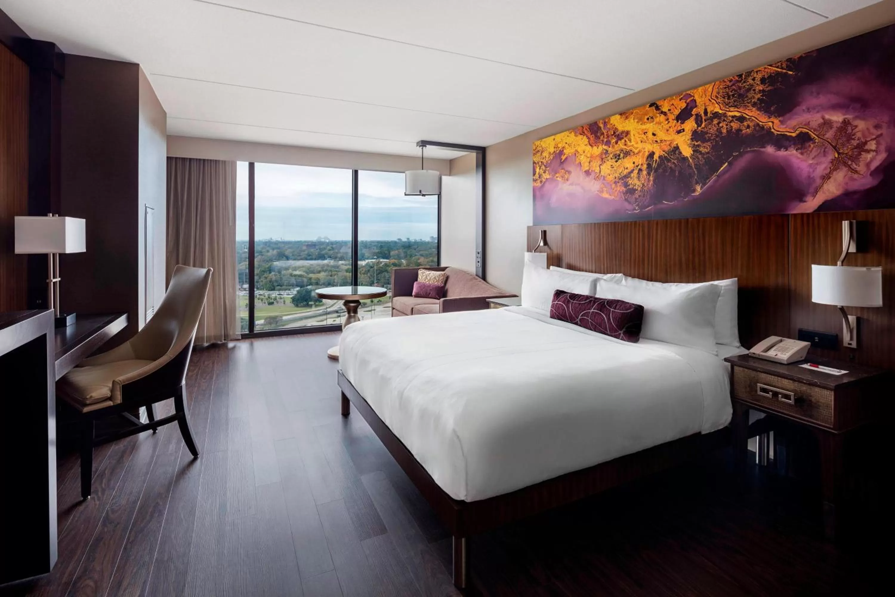 Photo of the whole room, Bed in Baton Rouge Marriott