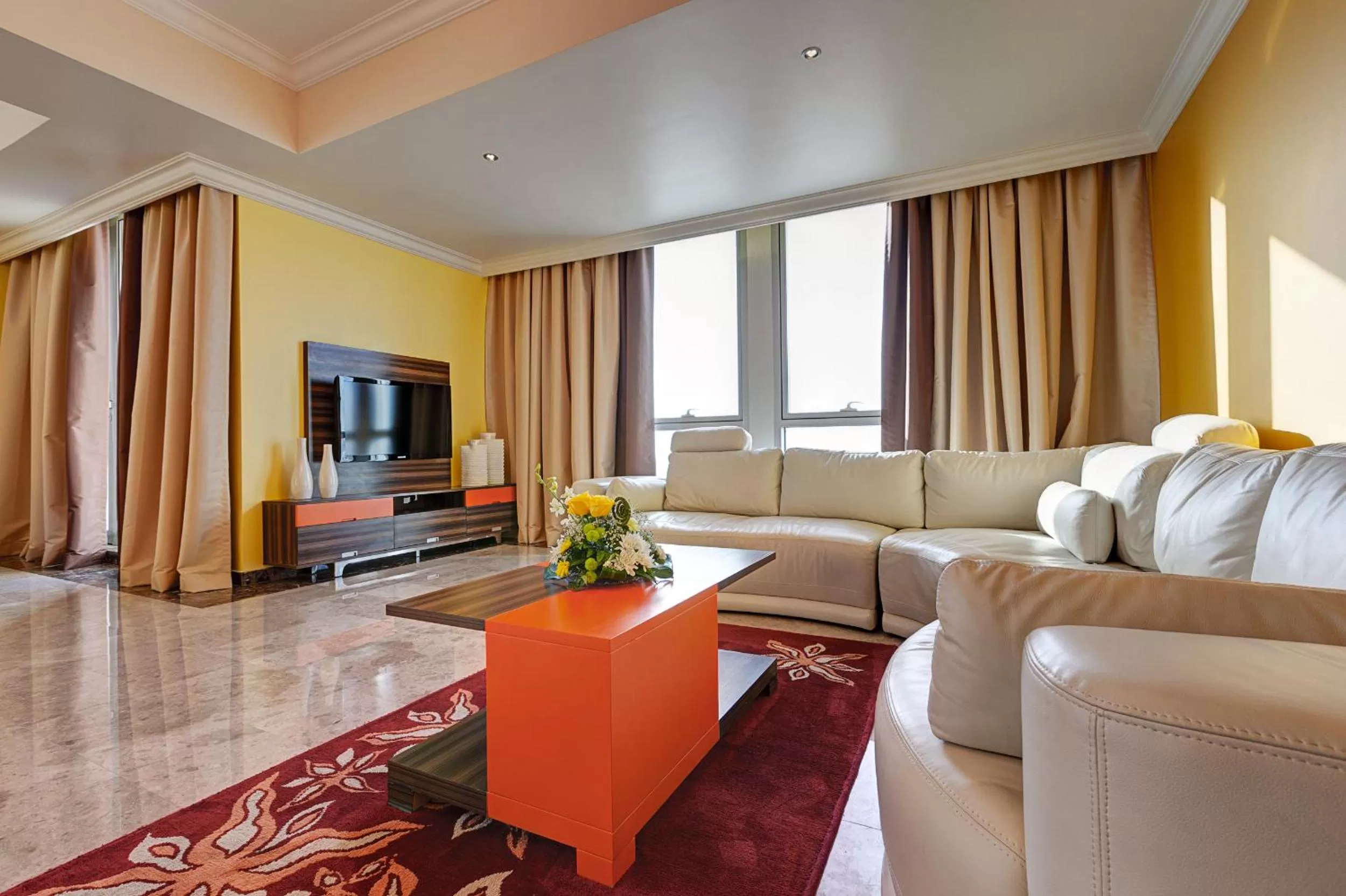 TV and multimedia in Abidos Hotel Apartment Dubai Land