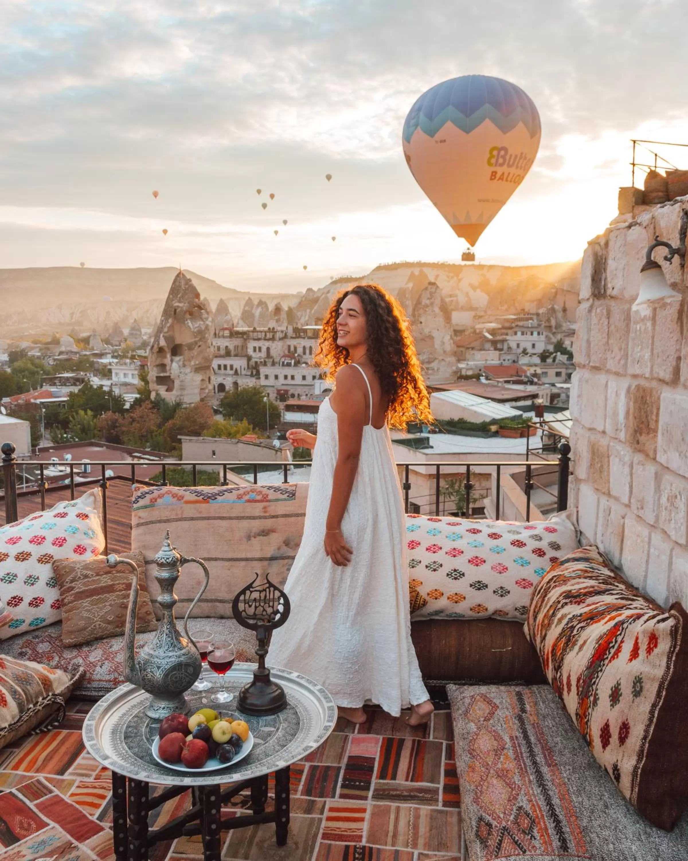 Natural landscape in Zara Cave Hotel