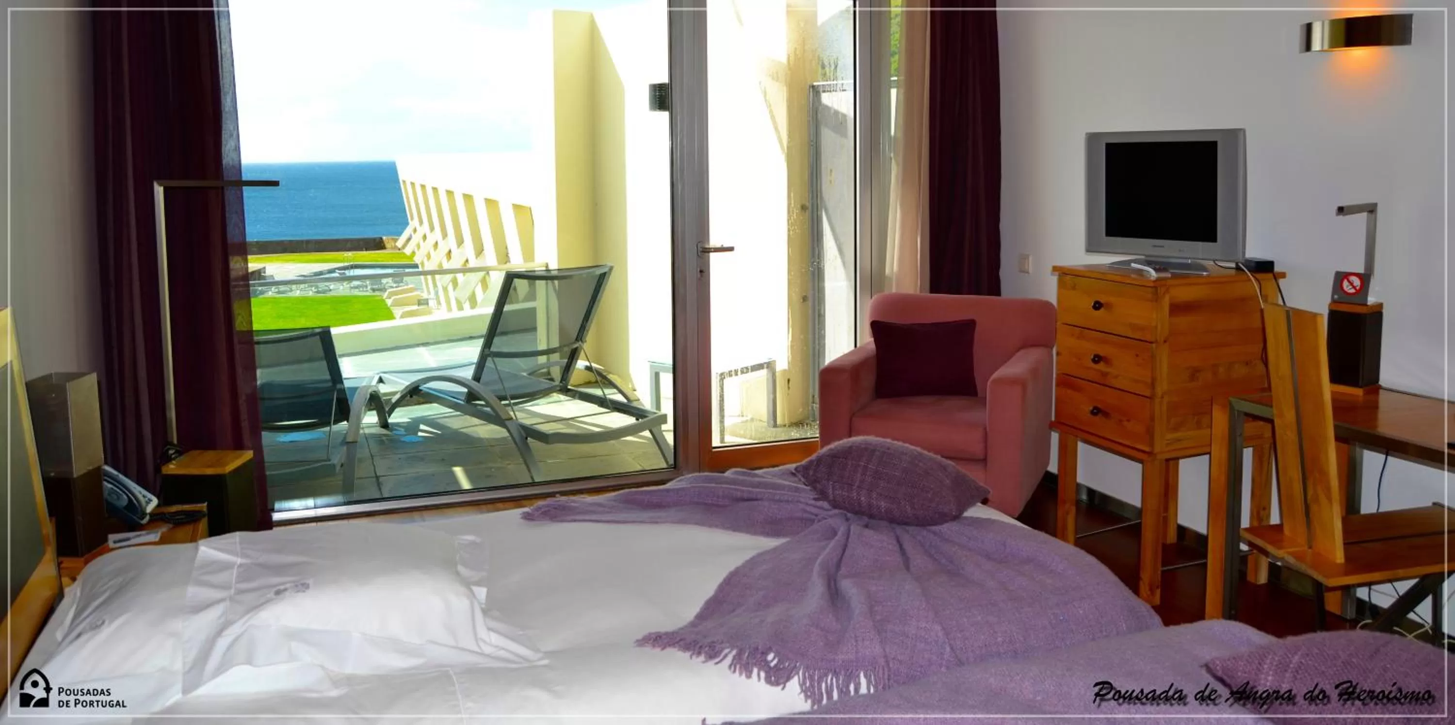 Bedroom, Bed in Pousada de Angra do Heroismo Castelo de S. Sebastiao