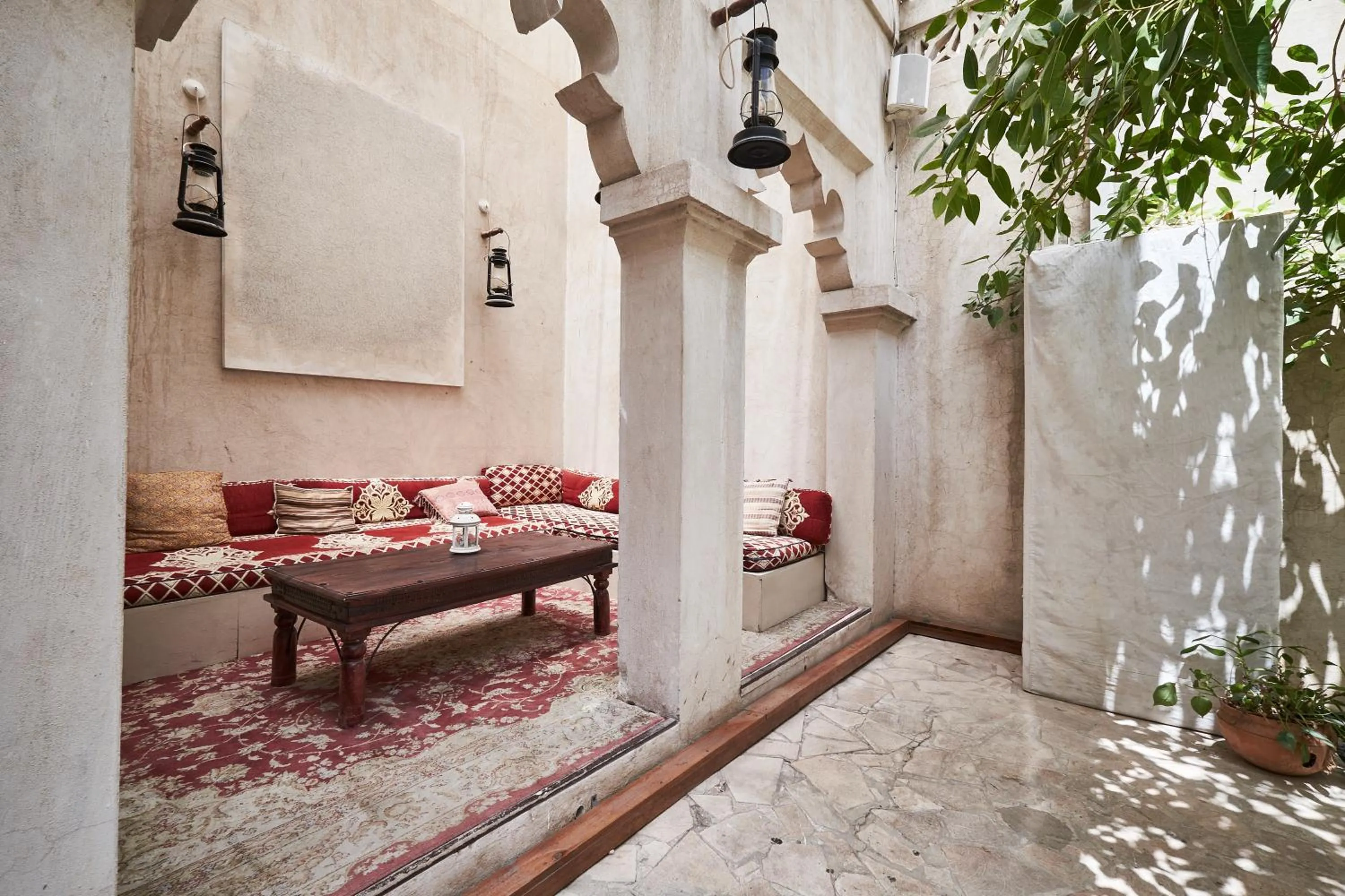 Patio in XVA Art Hotel