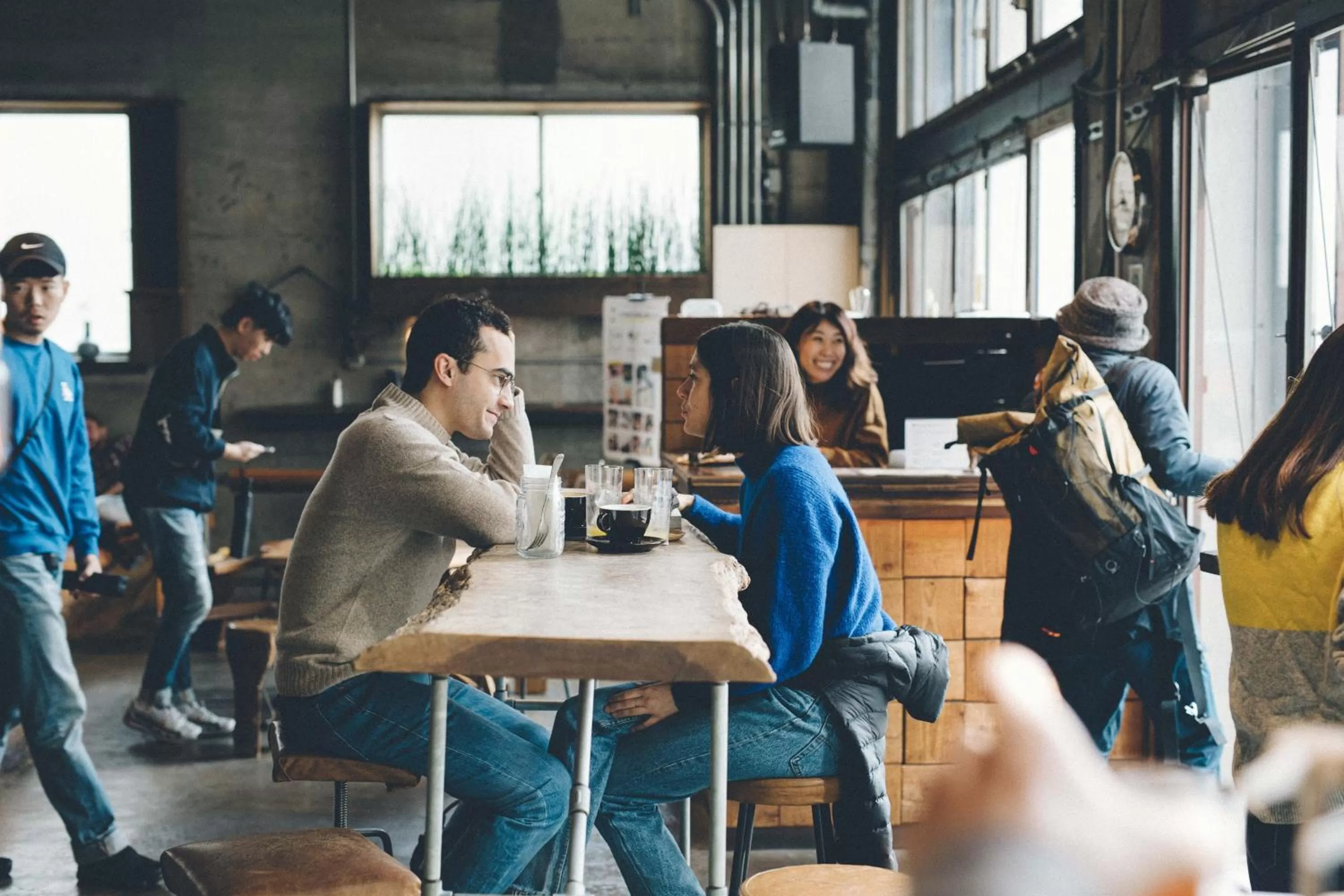 Lobby or reception in Nui. HOSTEL & BAR LOUNGE