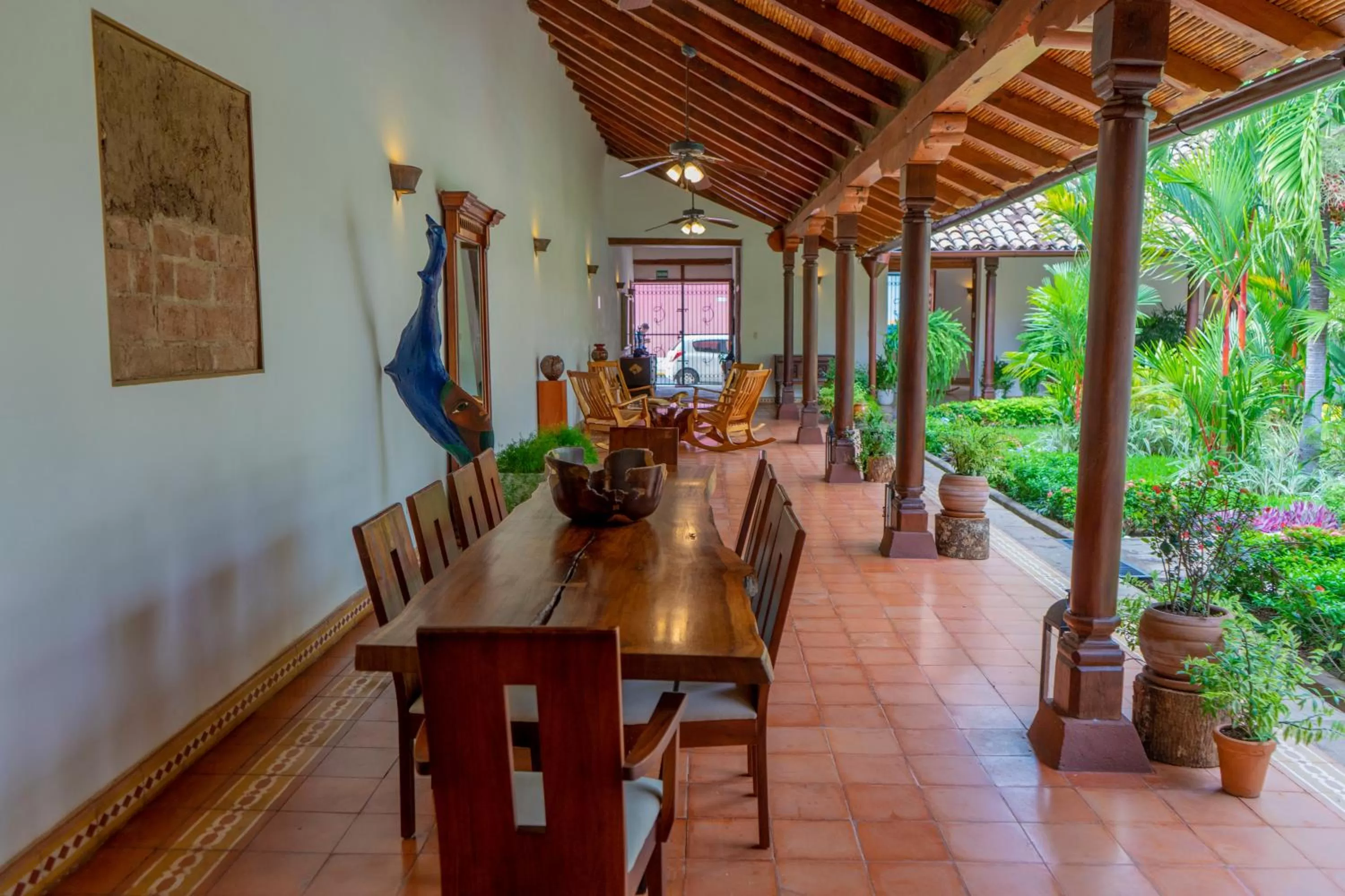 Property building in Hotel Boutique Adela