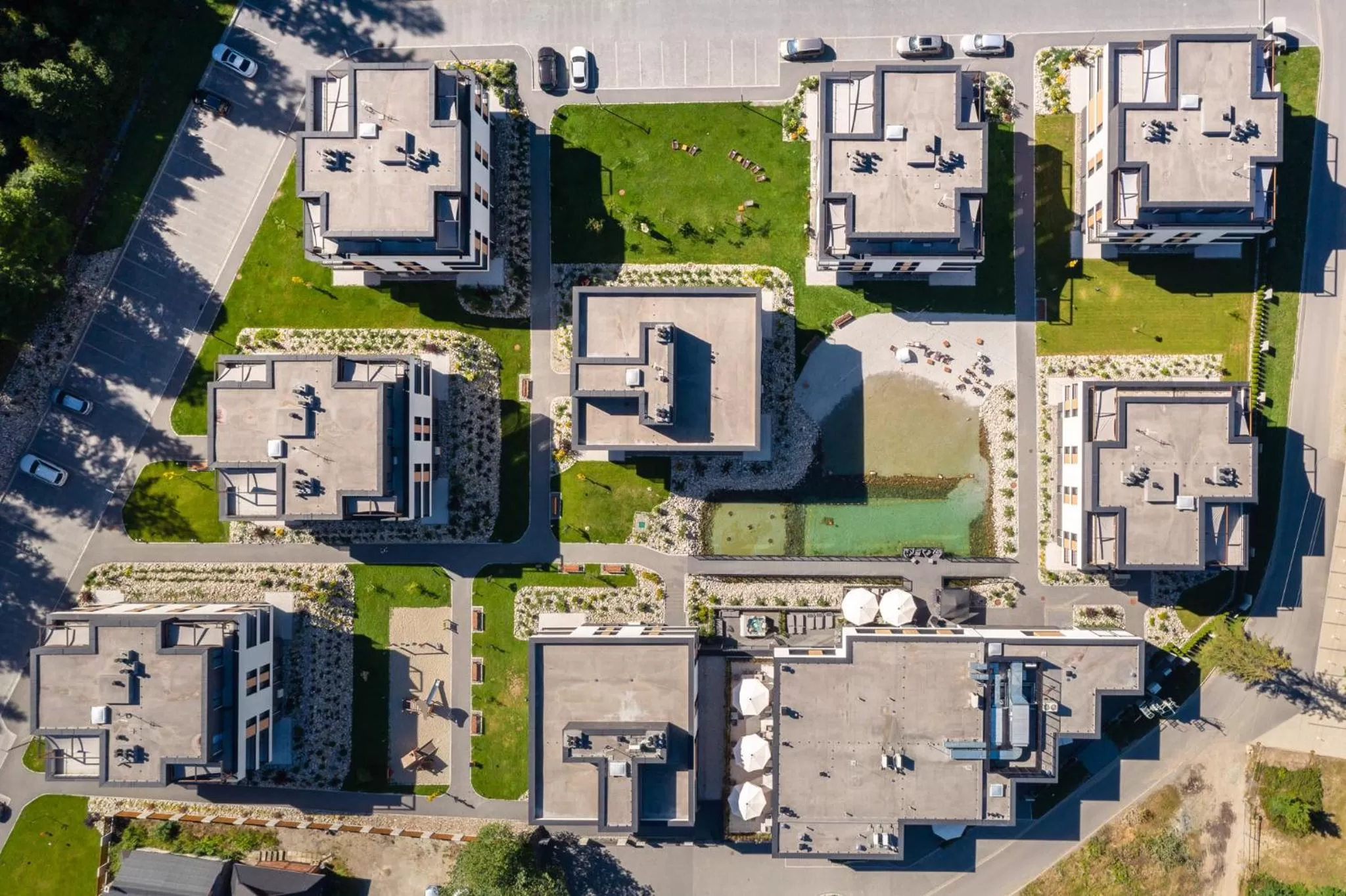 Garden in VISLOW Resort