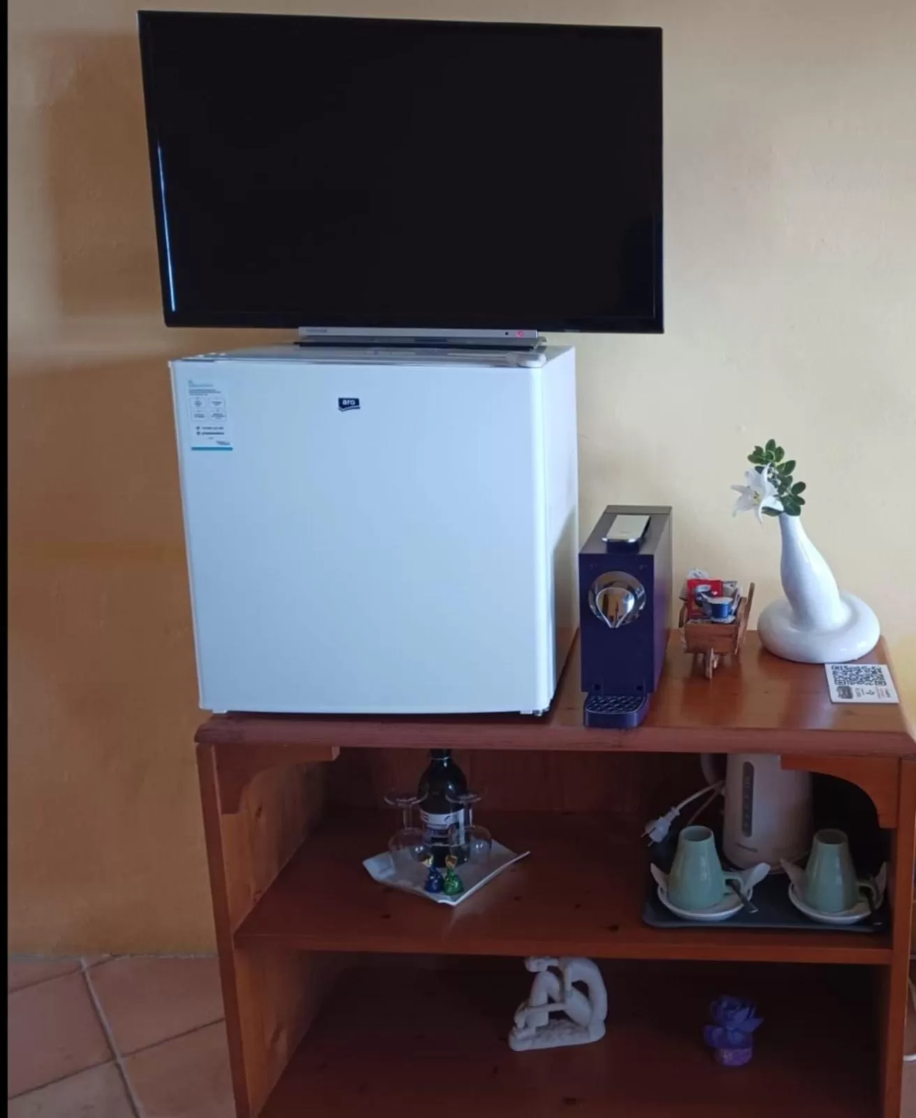 minibar in Hotel Rural La Raya 1866