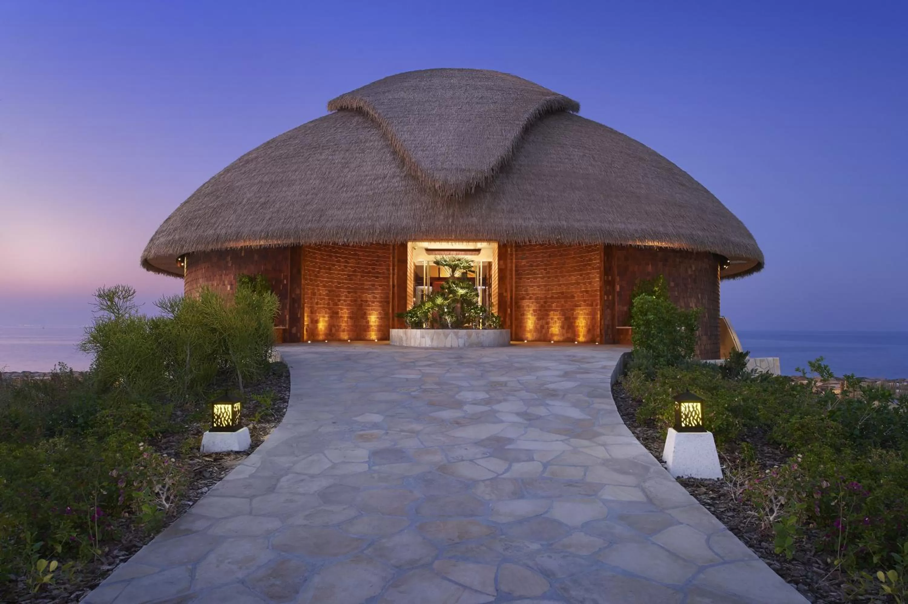 Facade/entrance in Banana Island Resort Doha by Anantara