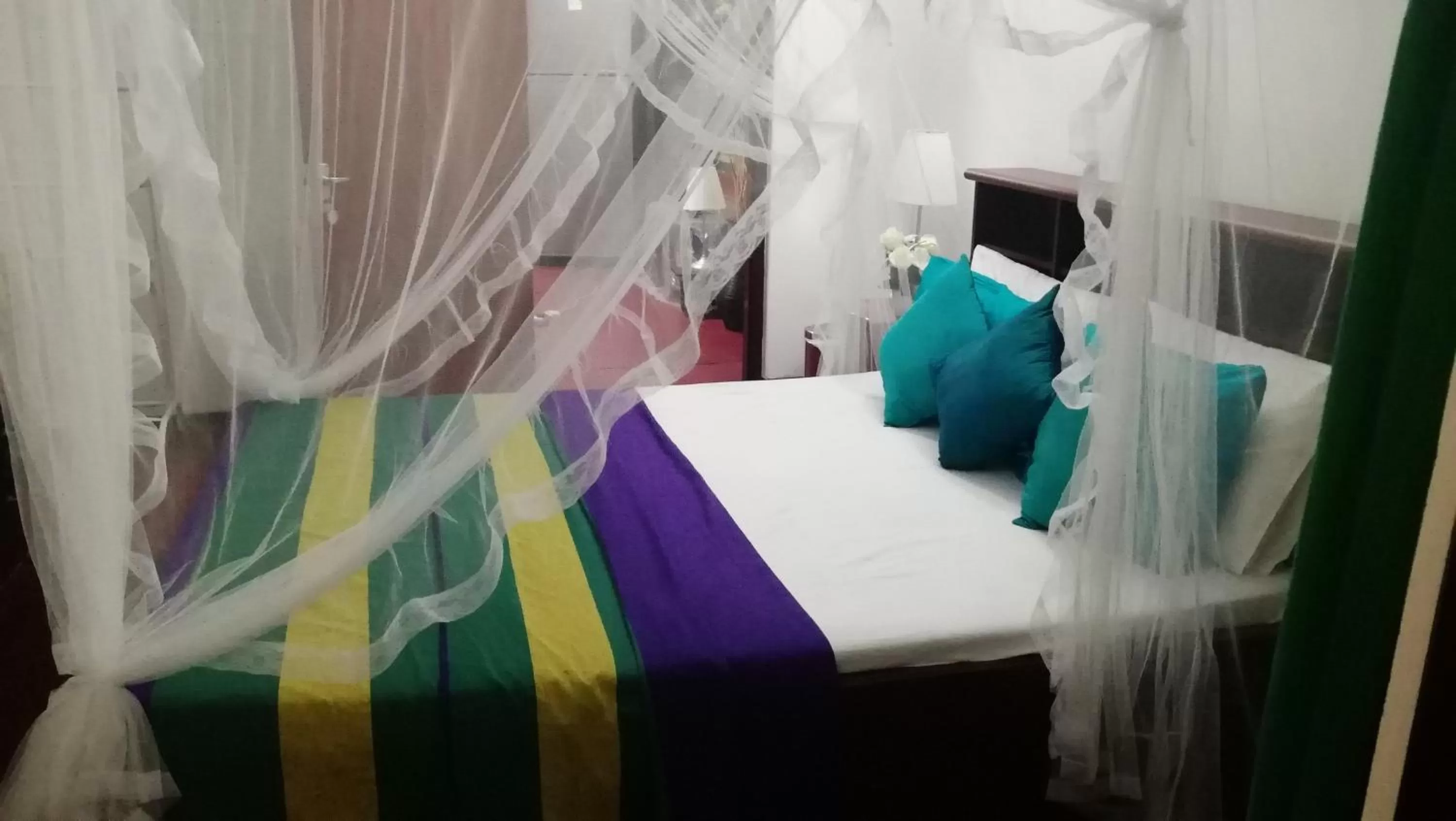 Bedroom, Bed in Jumera Villa Mirissa