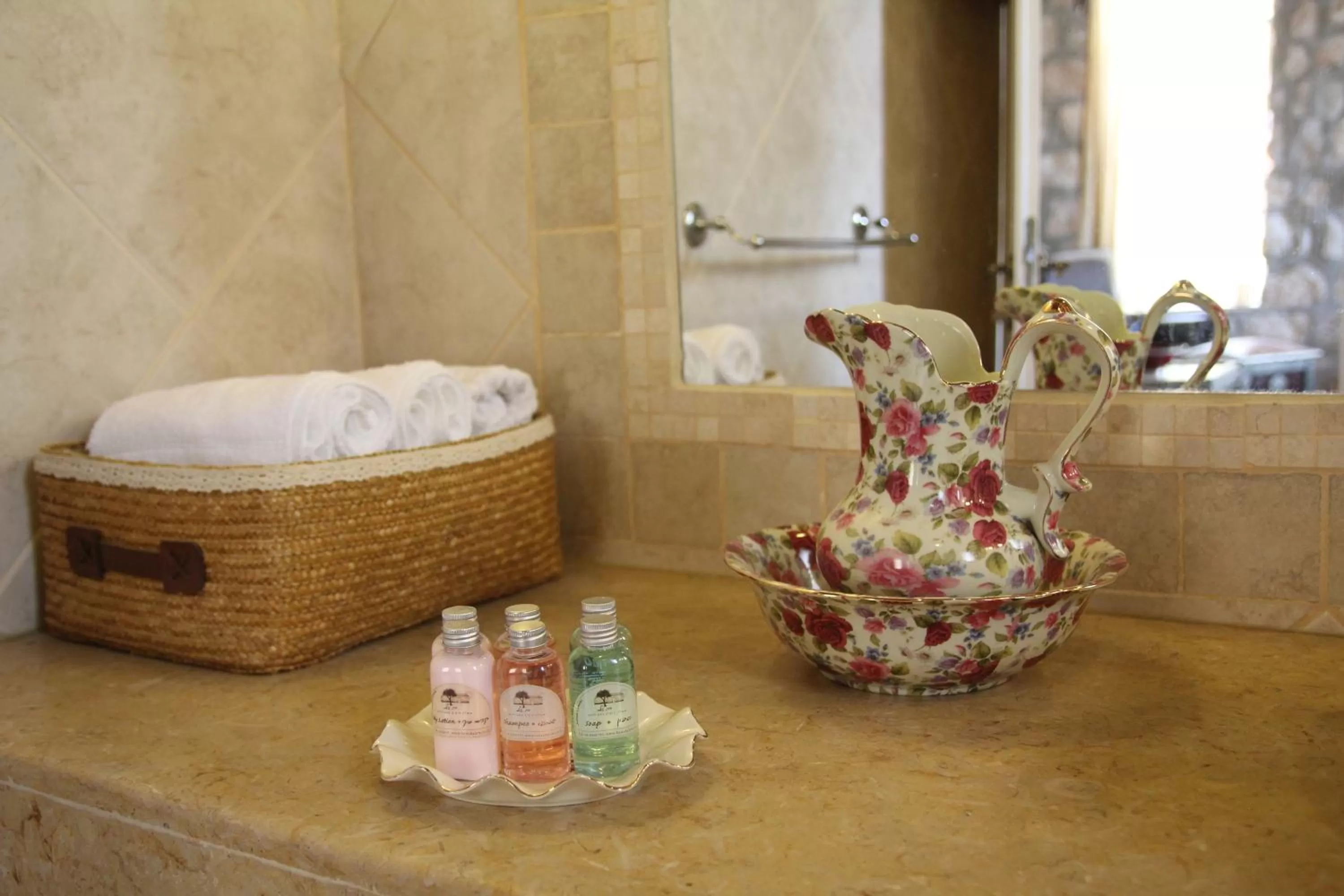 Photo of the whole room, Bathroom in Beit Shalom Historical boutique Hotel