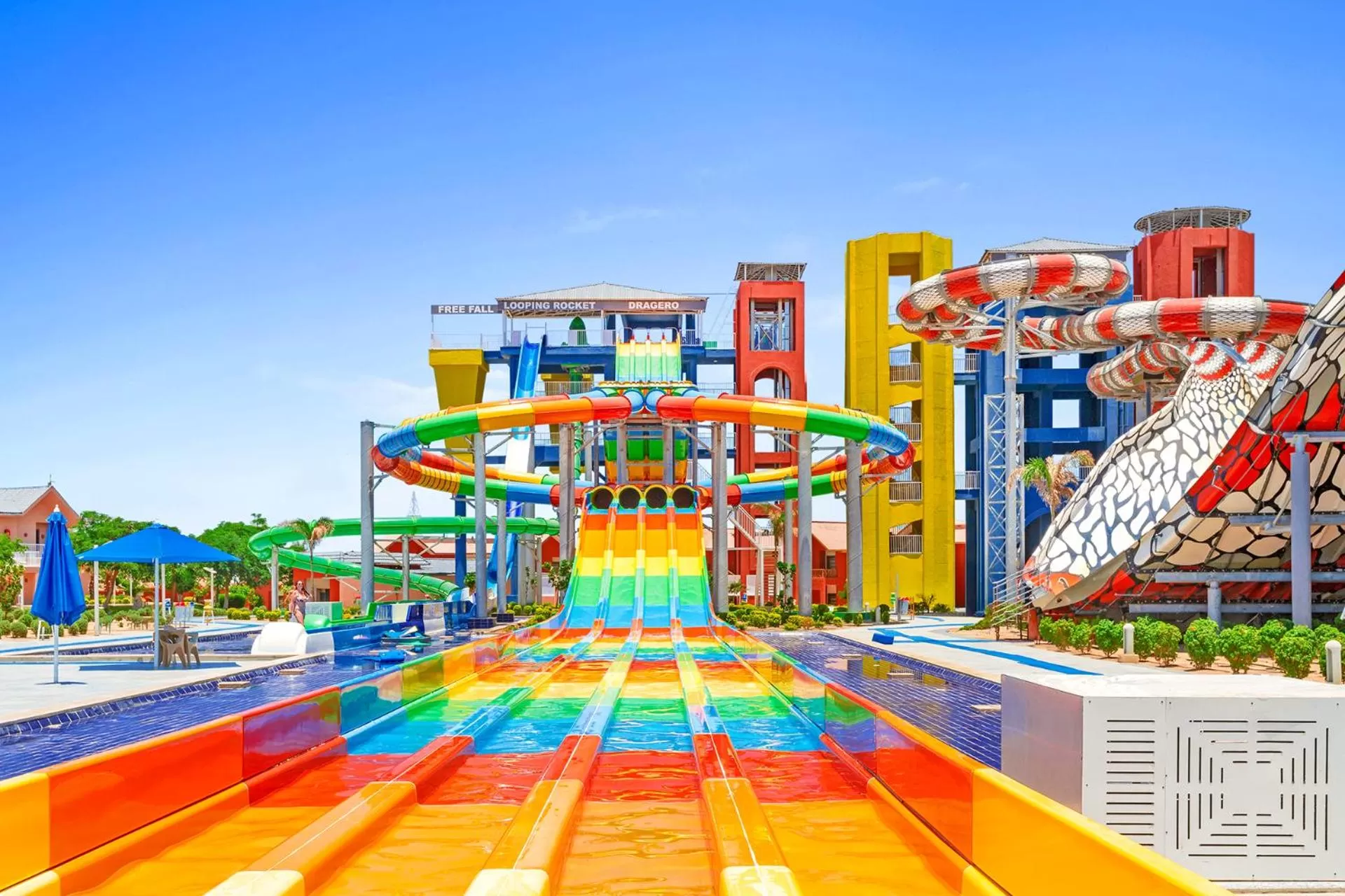 Aqua park in Neverland City Hurghada - Pickalbatros