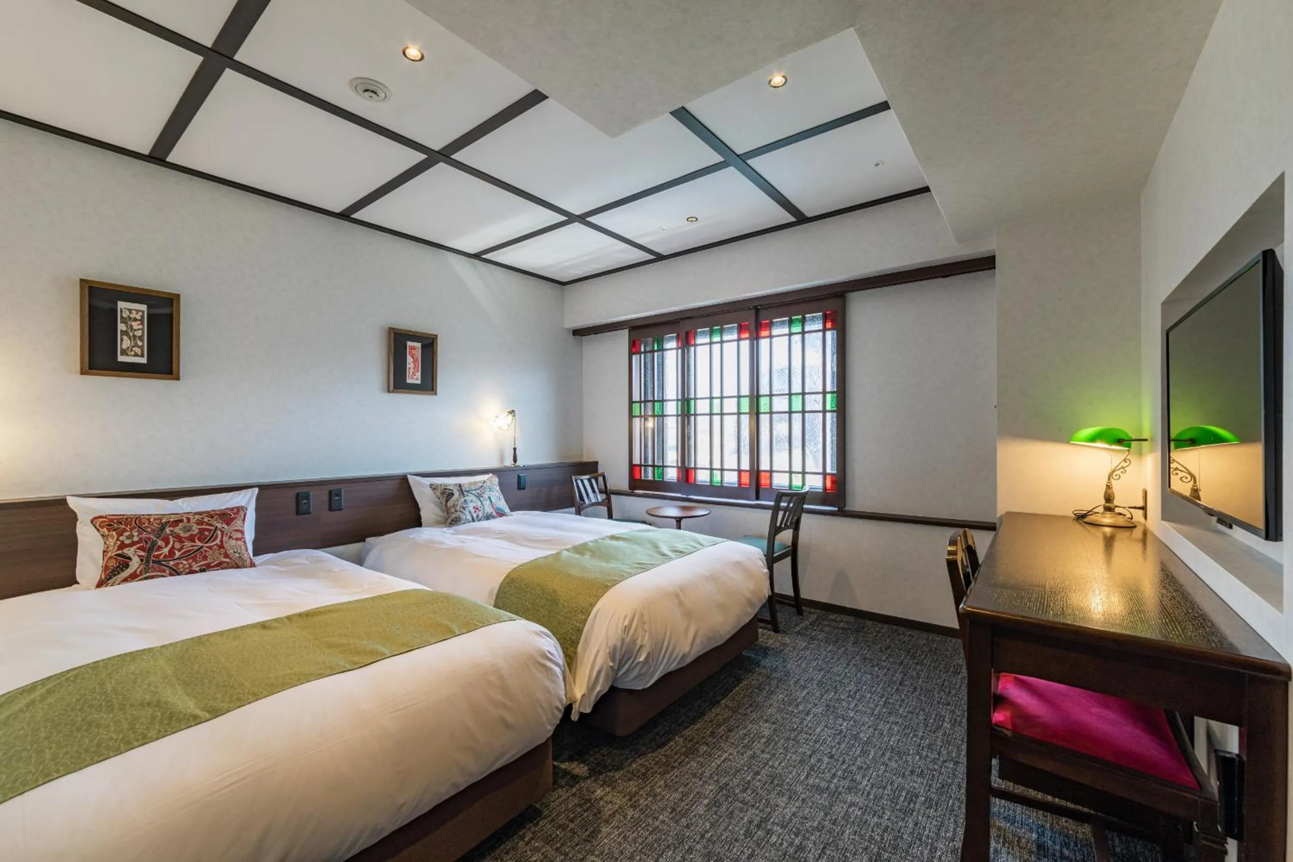 Bed in Hotel Aru Kyoto Sanjo Kiyamachi Do-ri