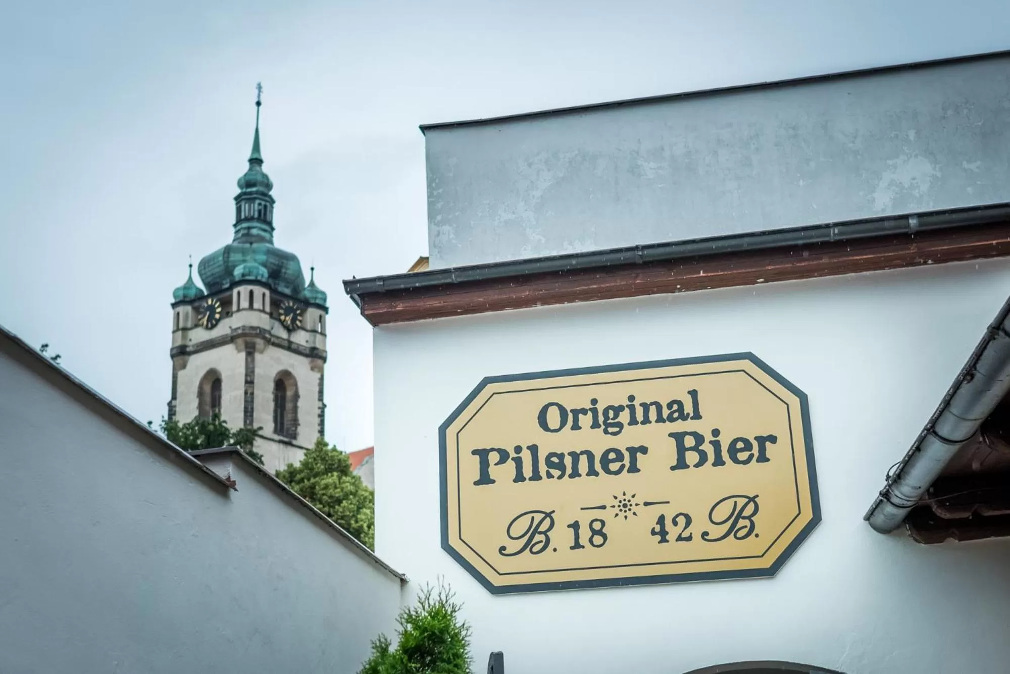 Landmark view in Dobrý Kanec - Hostinec