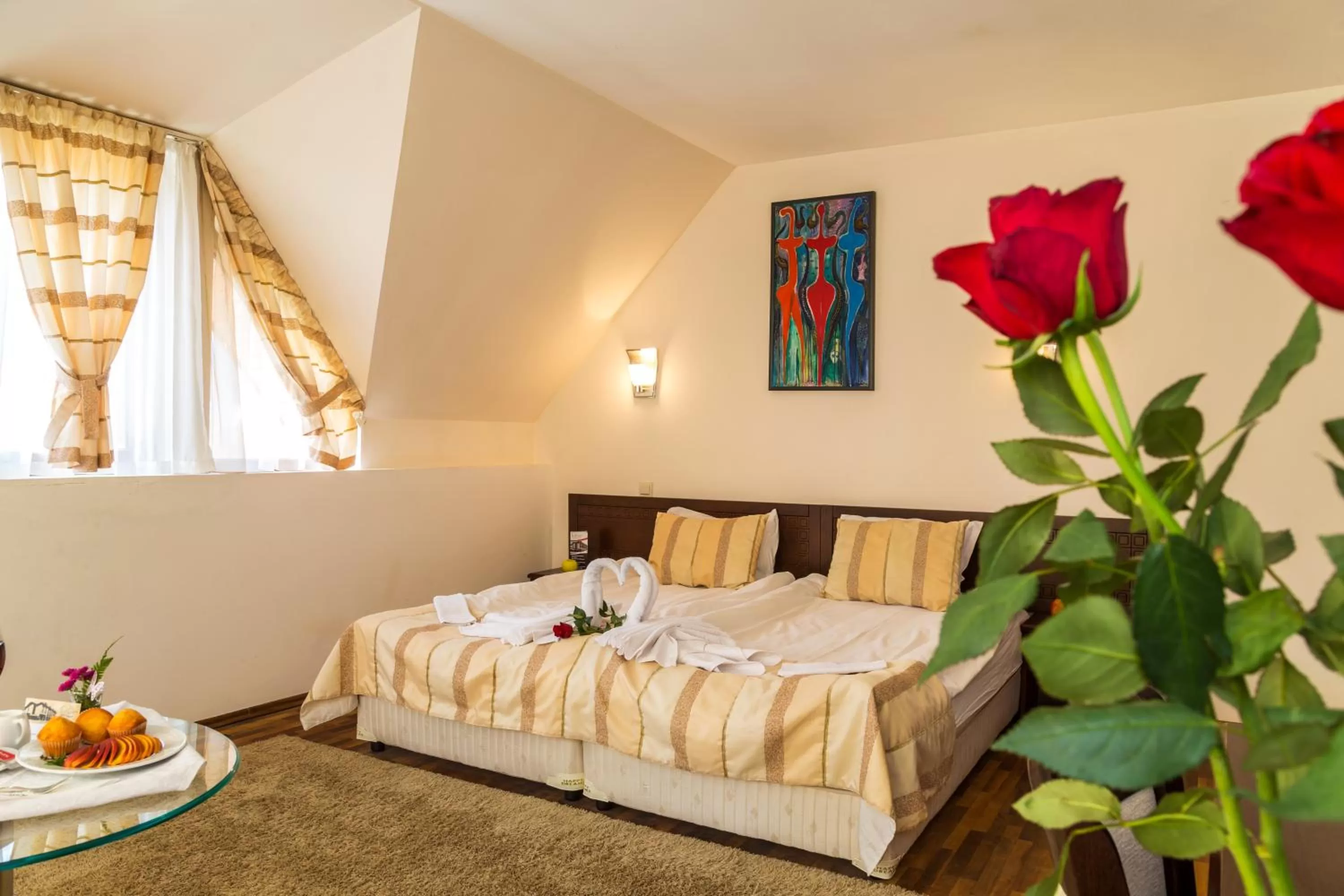 Bedroom, Room Photo in Family Hotel Teteven