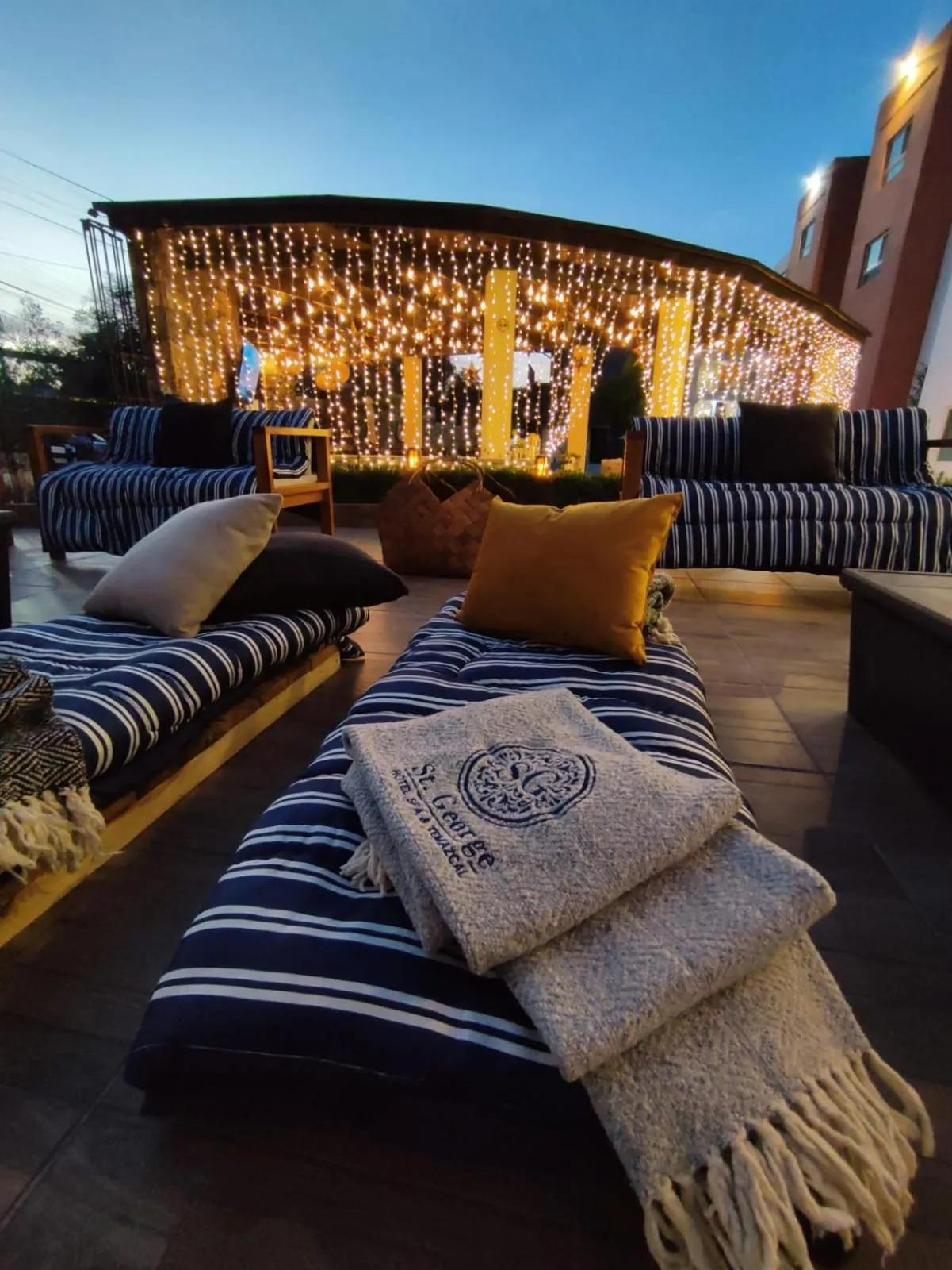 Patio in Saint George Hotel - Spa & Temazcal