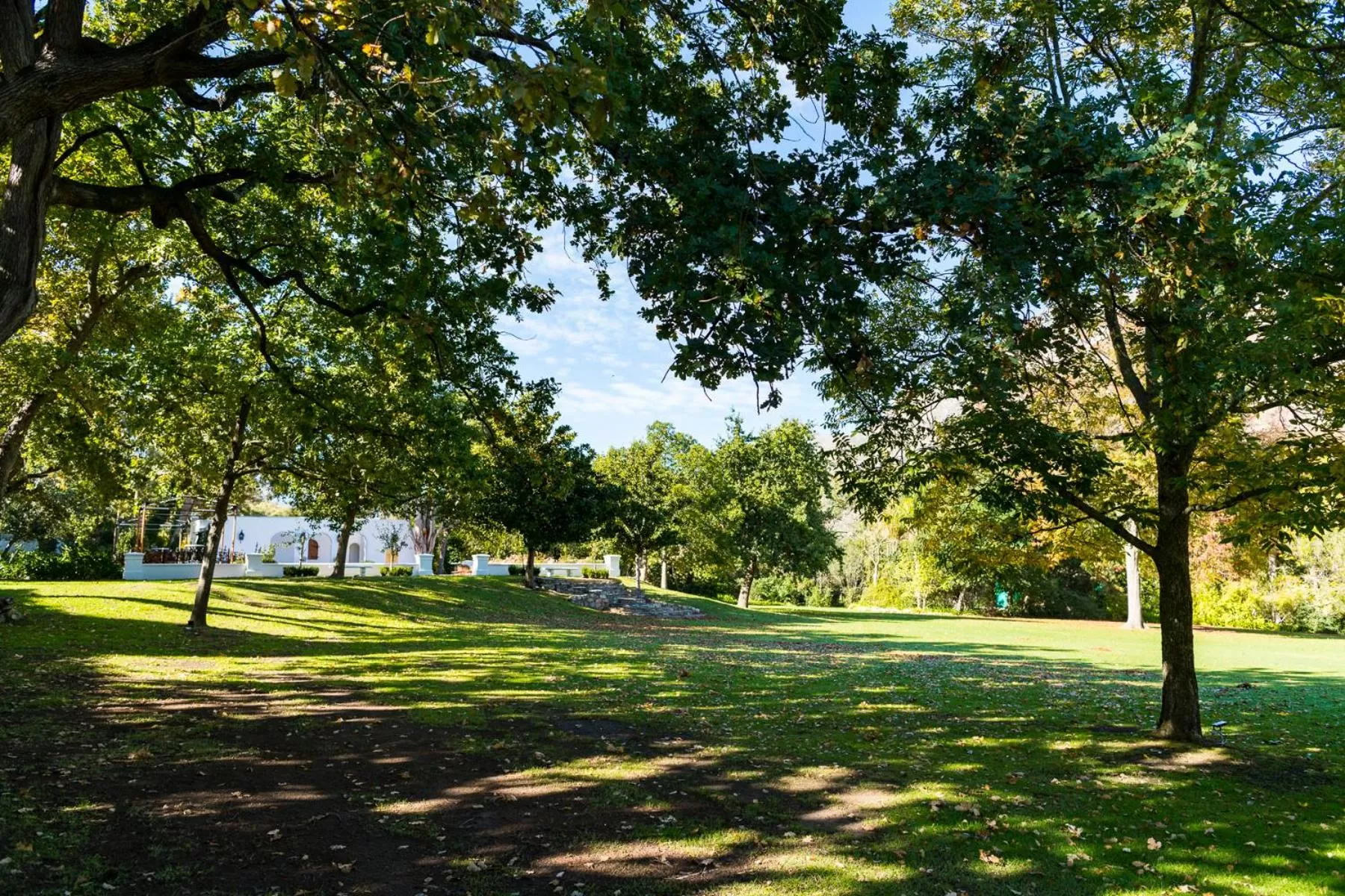 Garden view in Lanzerac Hotel & Spa