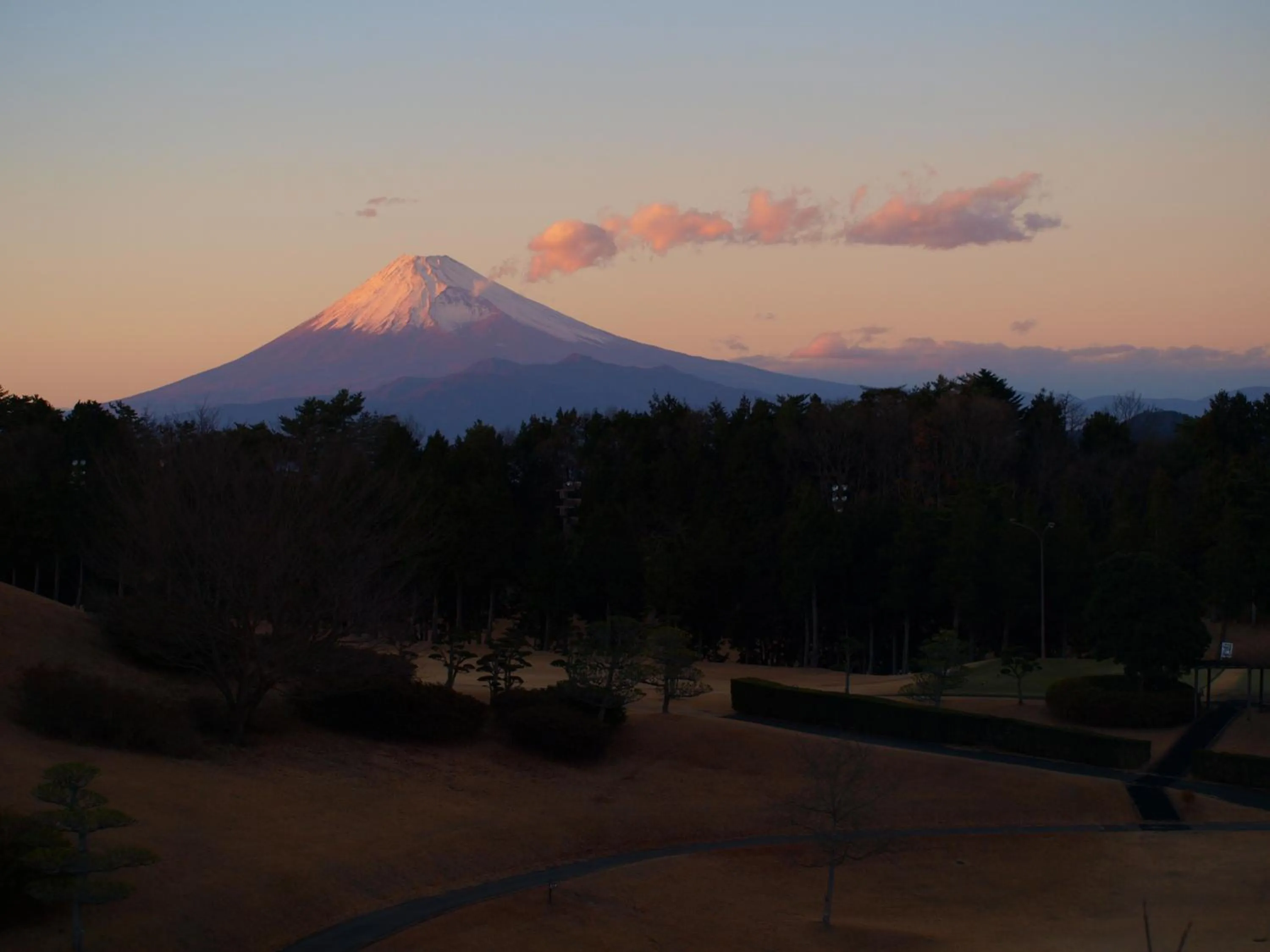 Mountain view in Hotel Laforet Shuzenji