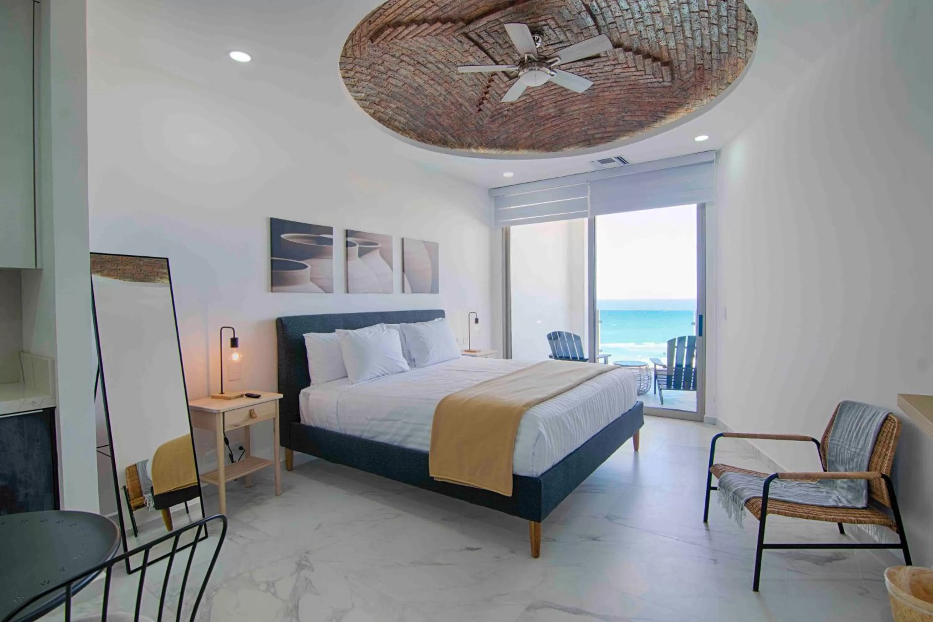 Bed in Esmeralda Beach Resort