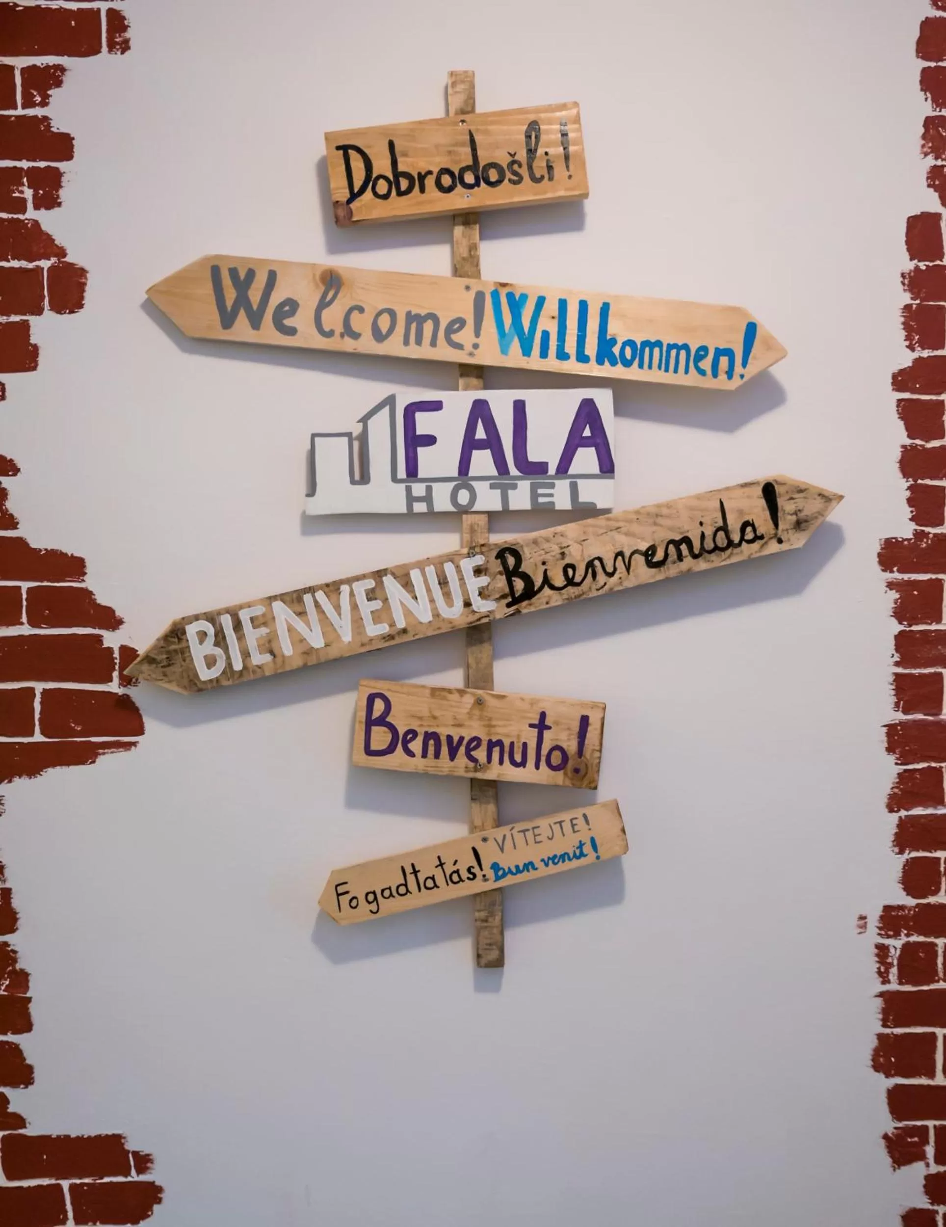 Facade/entrance in Hotel Fala Zagreb