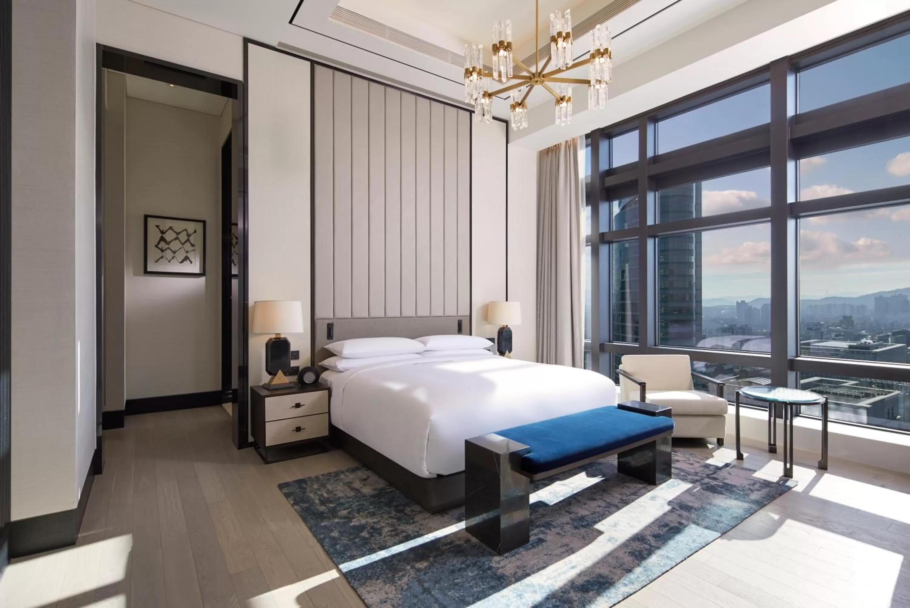 Bedroom, Bed in Grand InterContinental Seoul Parnas by IHG
