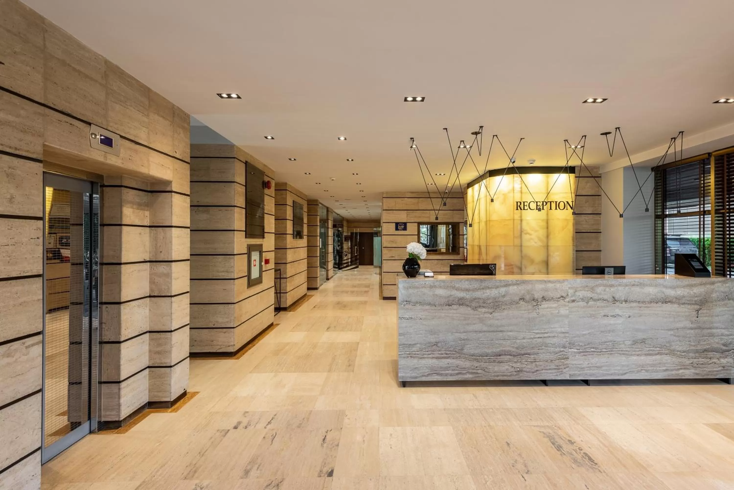 Lobby or reception in Hotel VEGA Sofia