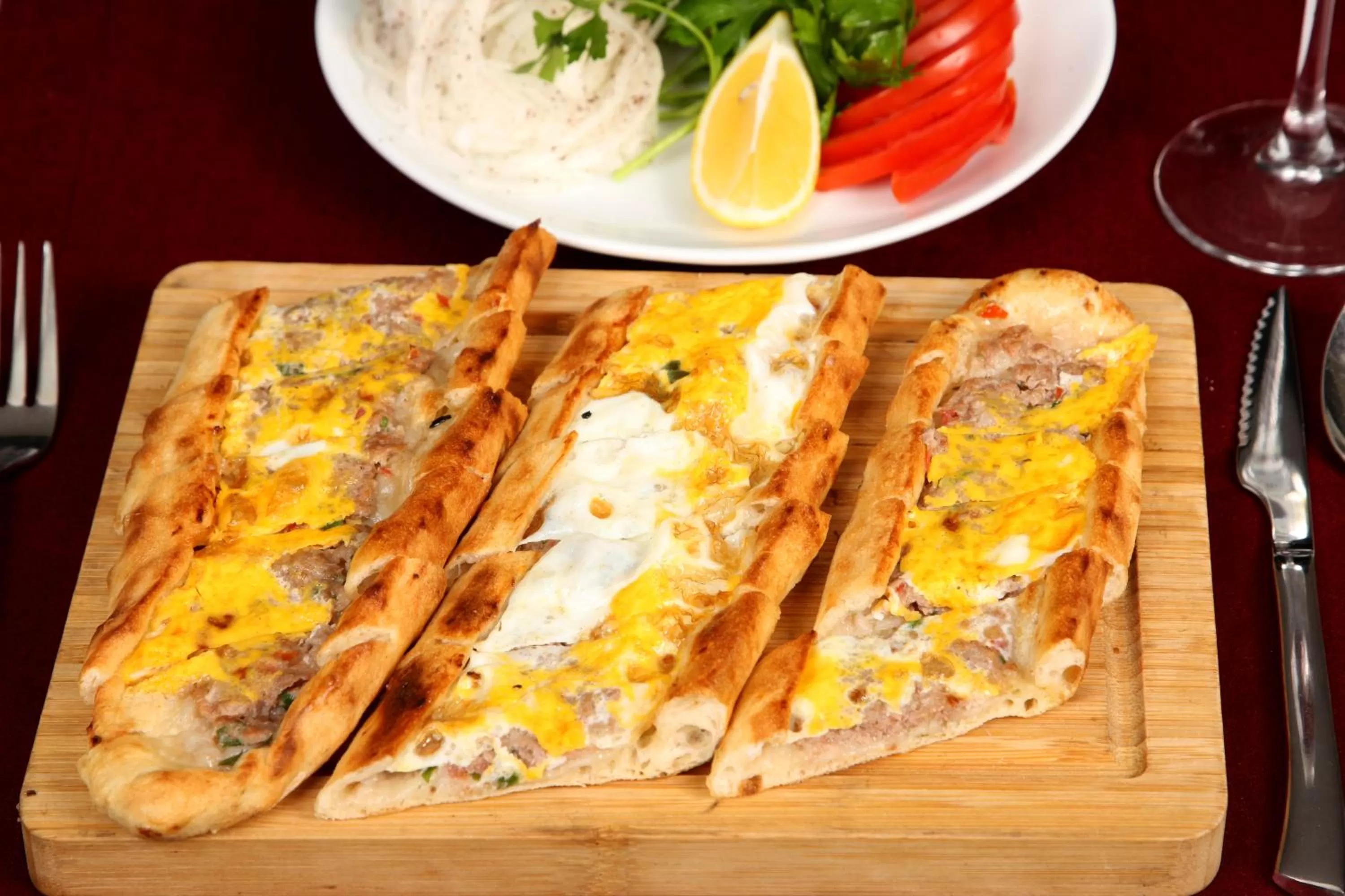 Food close-up in Efeler Hotel