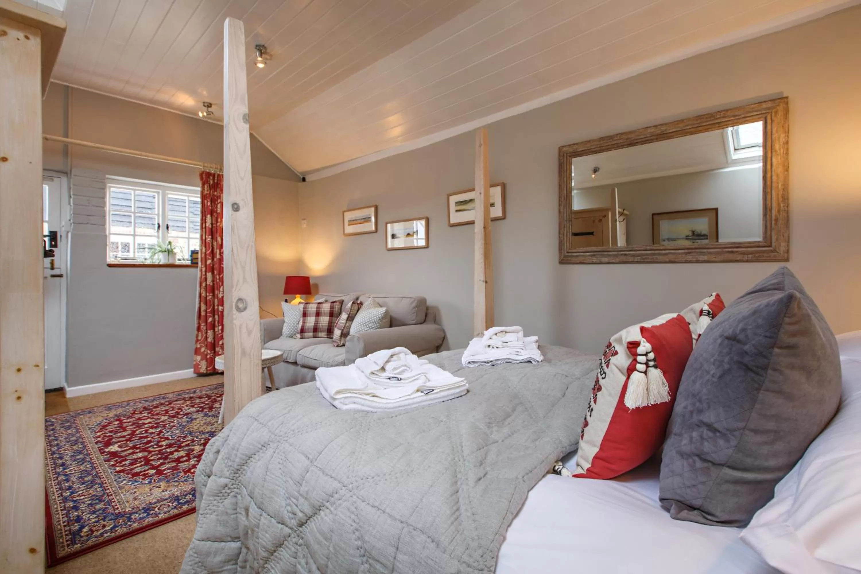 Bedroom in Cley Windmill