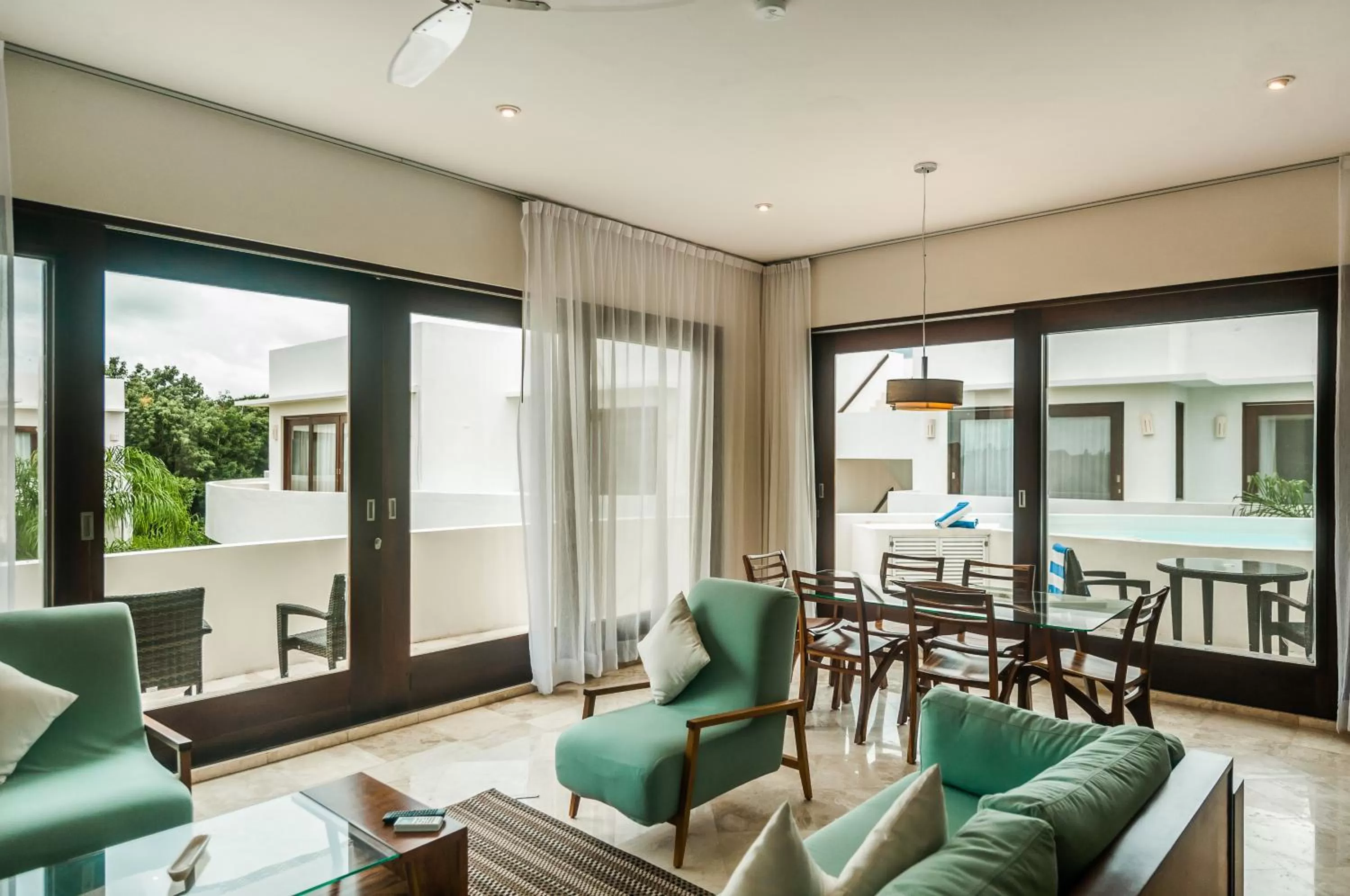 Living room in Mak Nuk Village - Clothing Optional