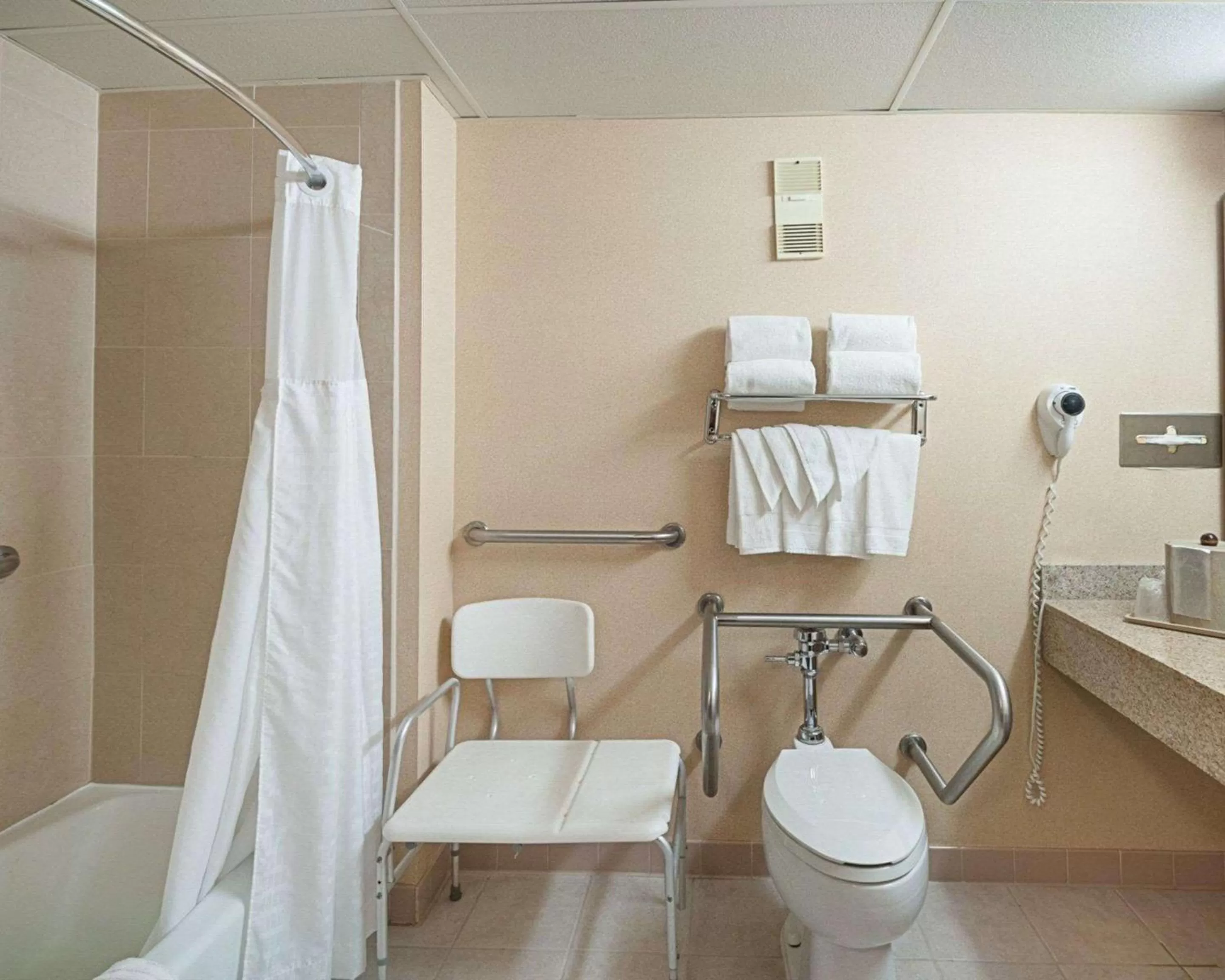 Toilet in Comfort Inn Ballston