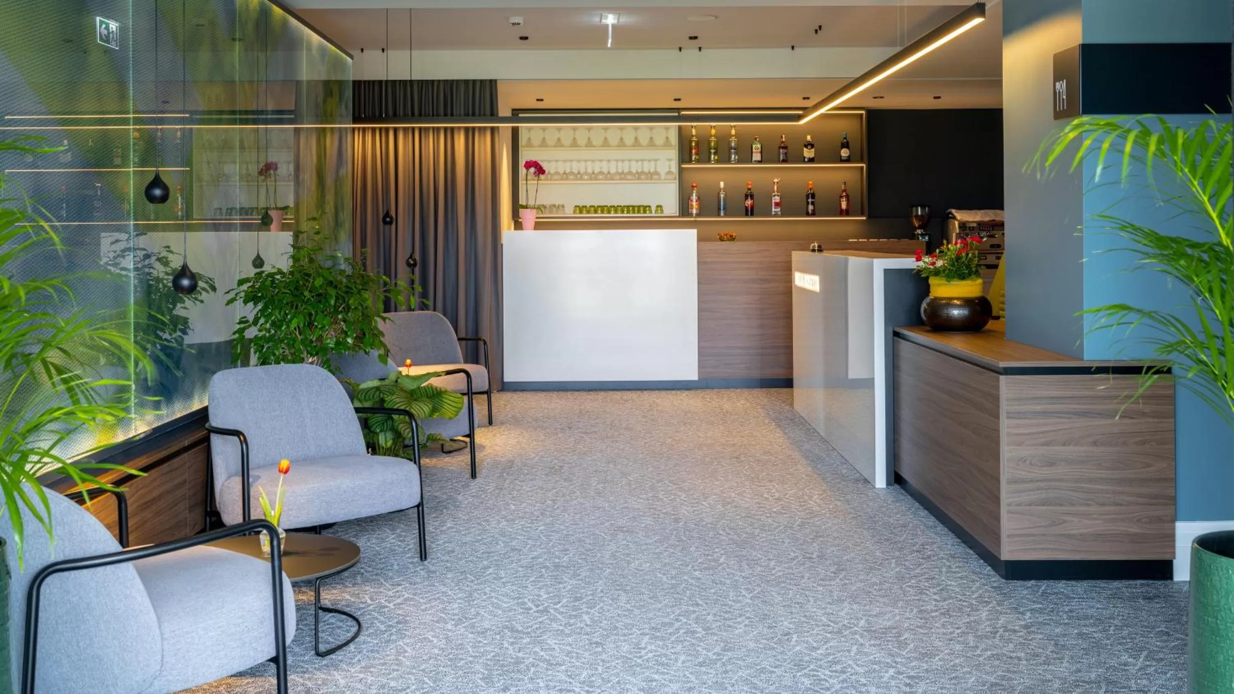 Lobby or reception in Hotel Villa Rosetta