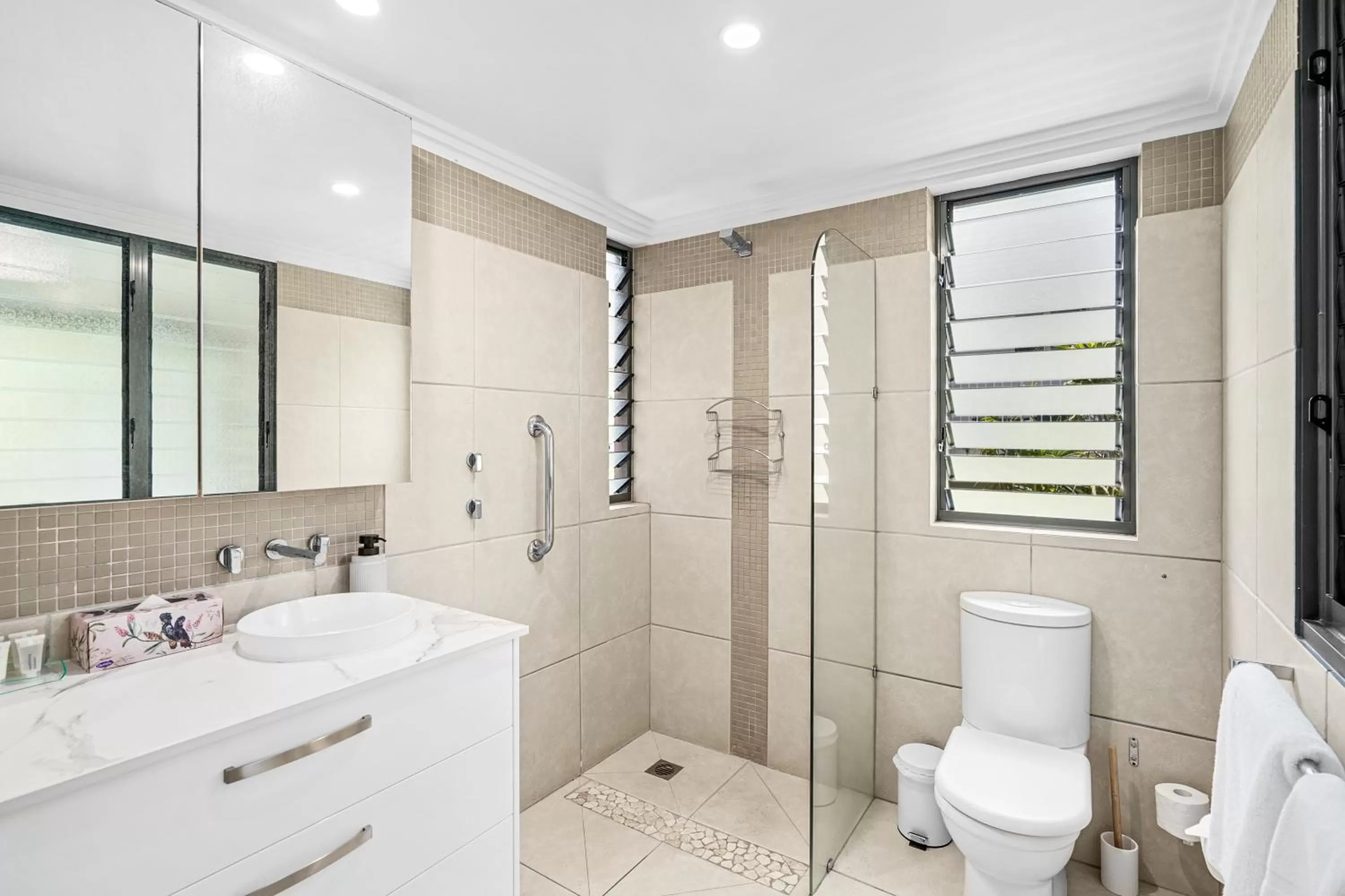 Bathroom in Sea Point on Trinity Beach