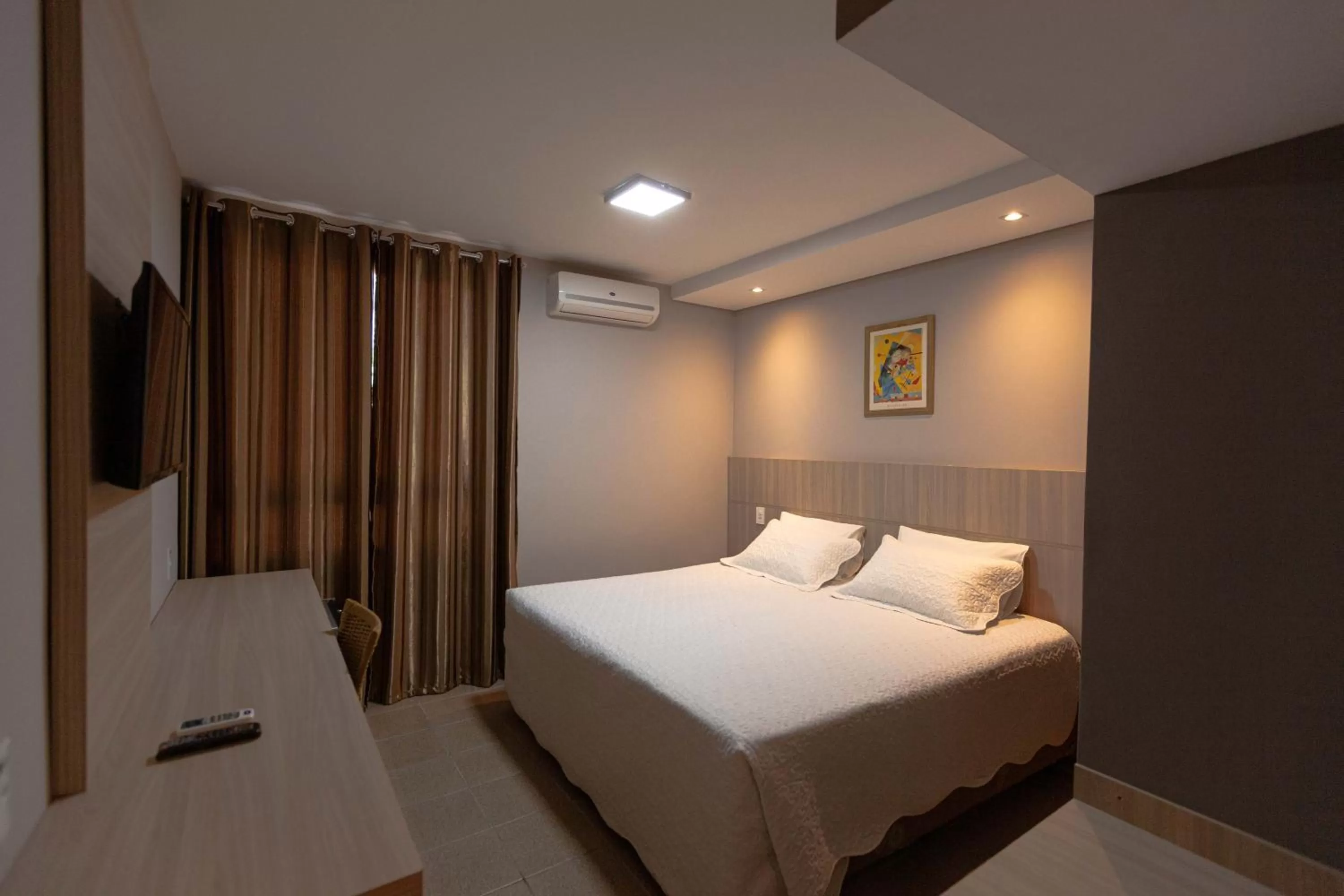 Bed in Hotel Foz do Iguaçu